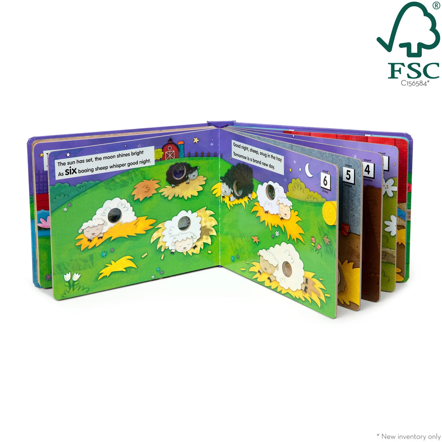 Melissa & Doug Poke-a-Dot Good Night Animals Bilderbuch