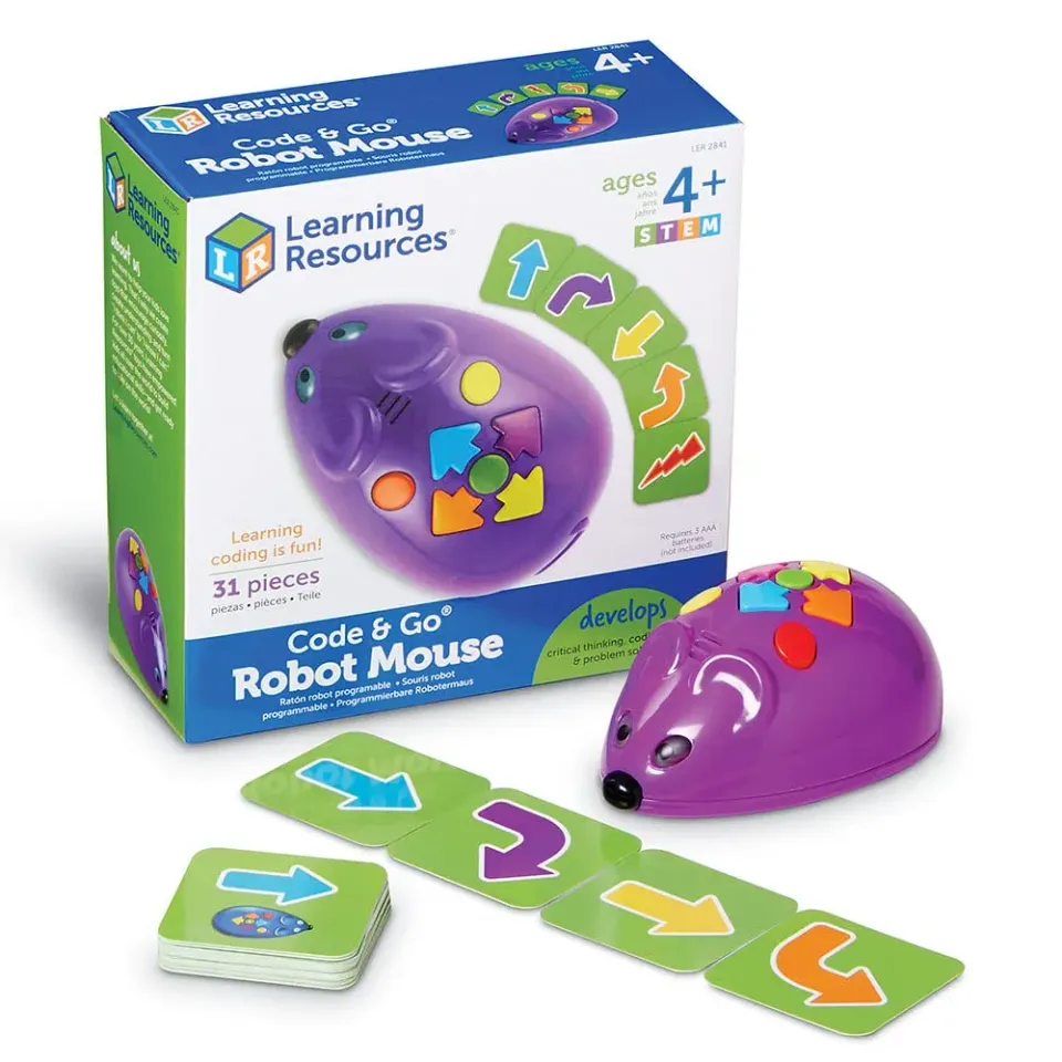 Learning Resources Code & Go Jack Programmiermaus Battery ab 5 Jahren