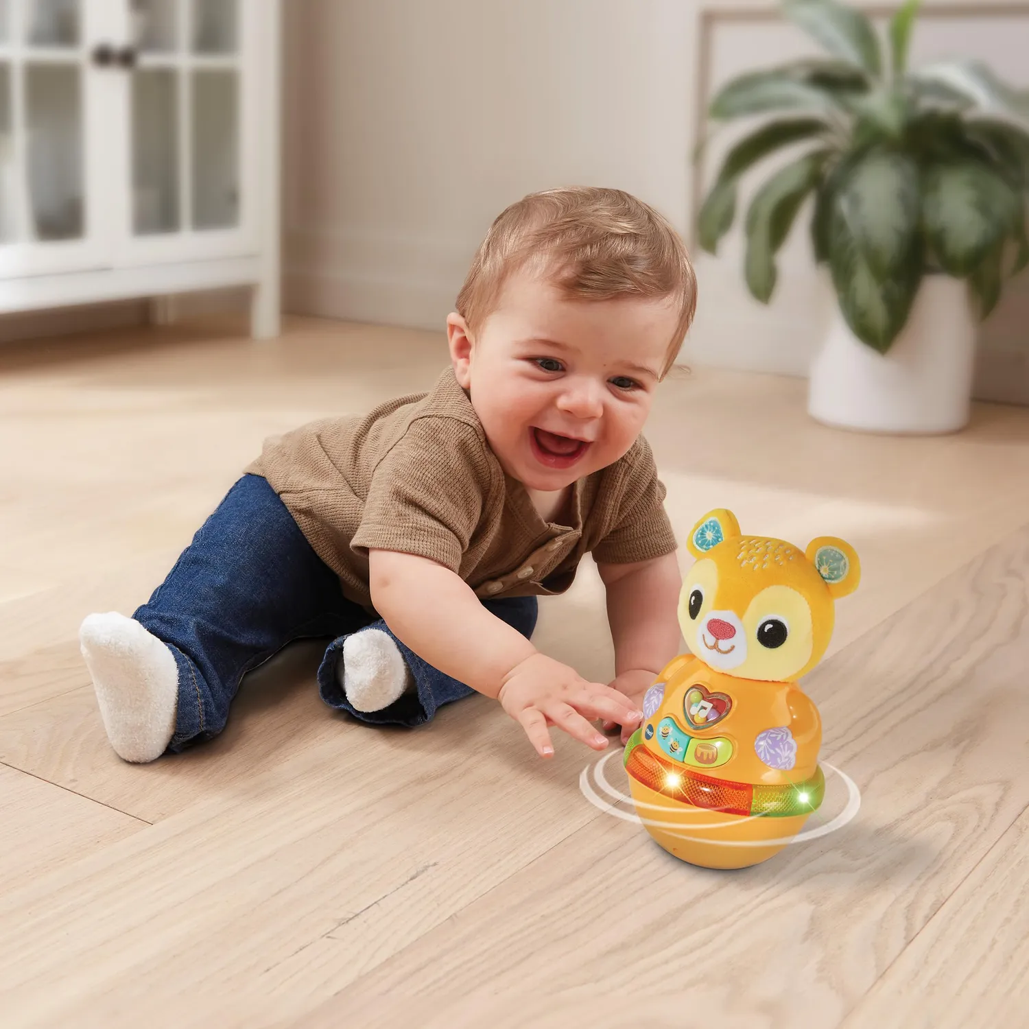 VTech Baby Wackelbärchen interaktives Spielzeug 3 Lieder