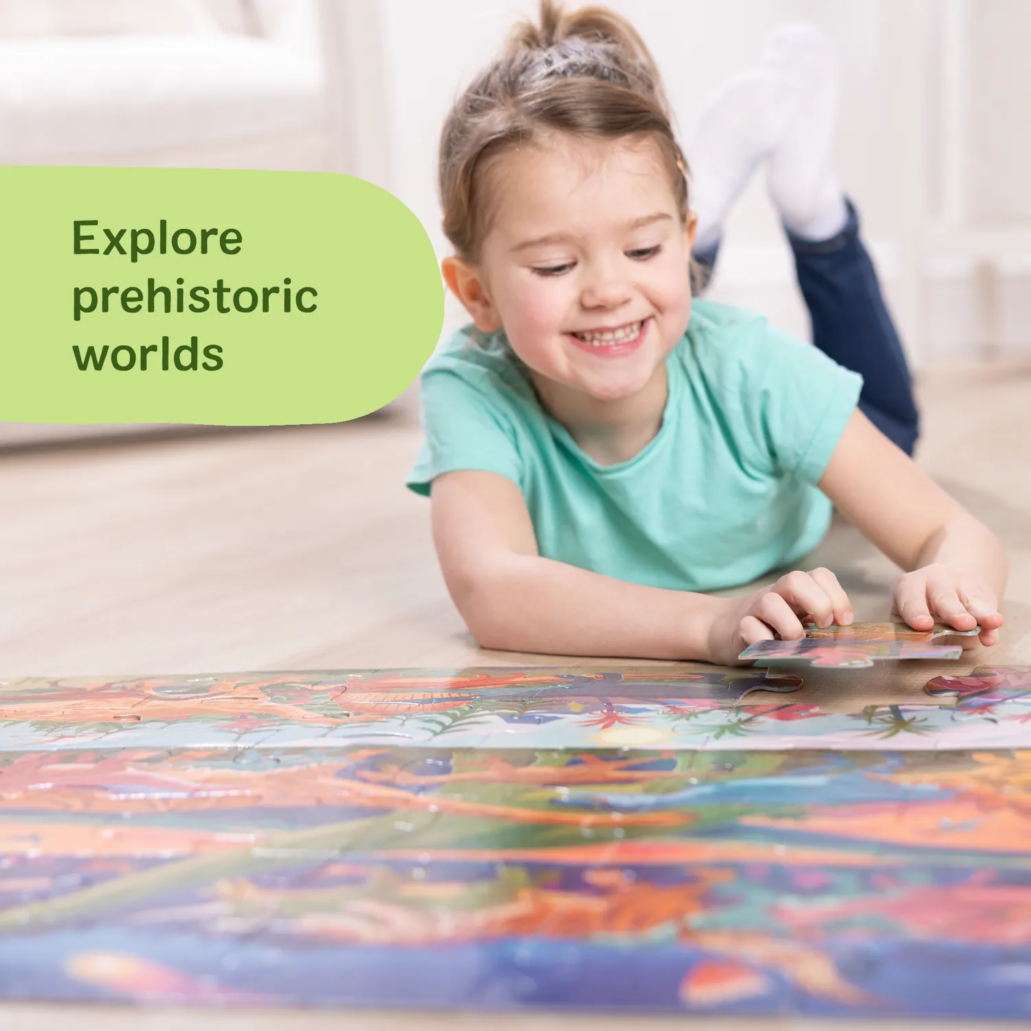 Melissa & Doug Dinosaur Bodenpuzzle 48 Teile 90x60 cm