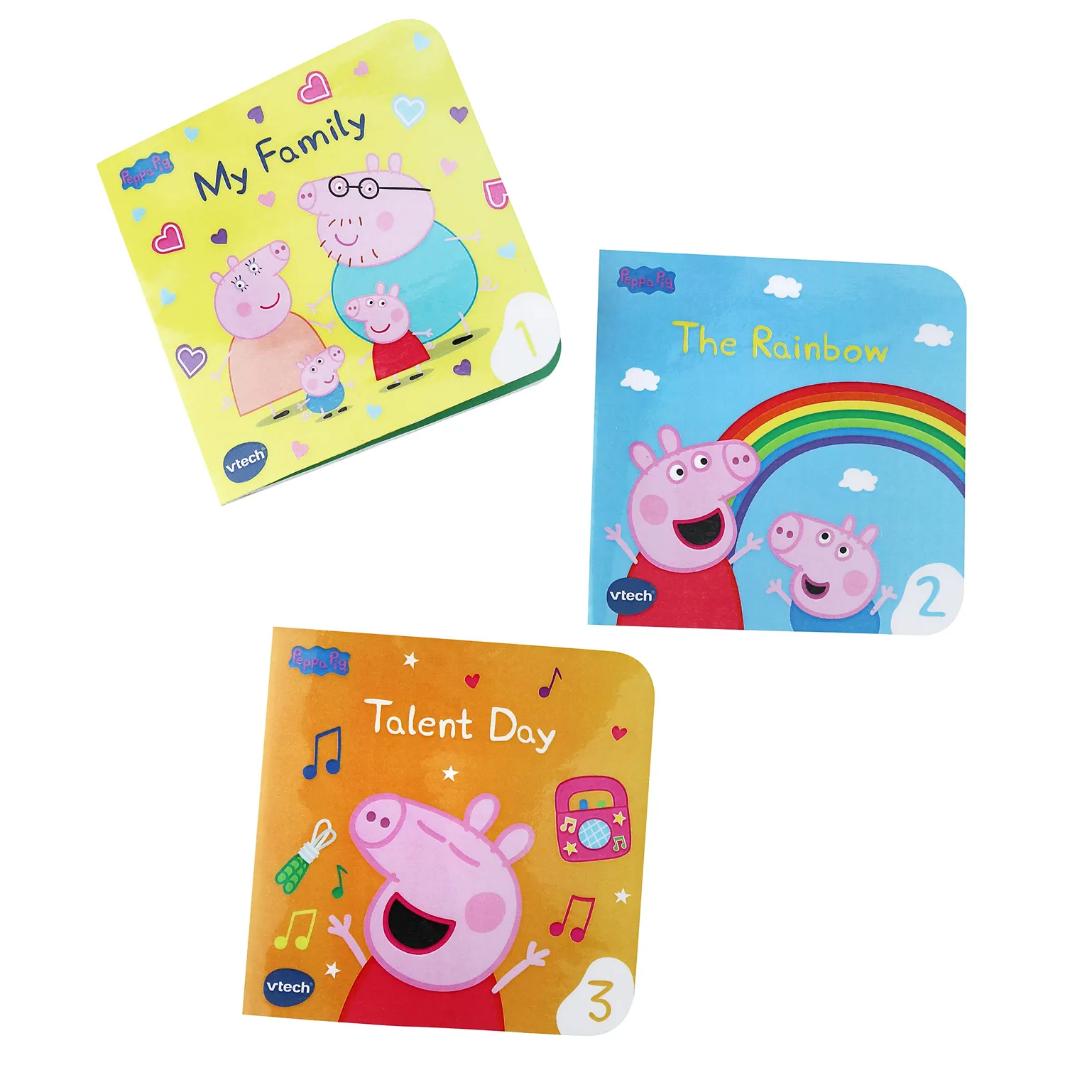 VTech Peppa 80-552222 Plüschtier spanisch mit Hörbüchern