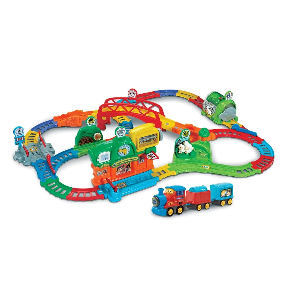 VTech Tut Tut Bolides Super Circuit Eisenbahn Adam Zug