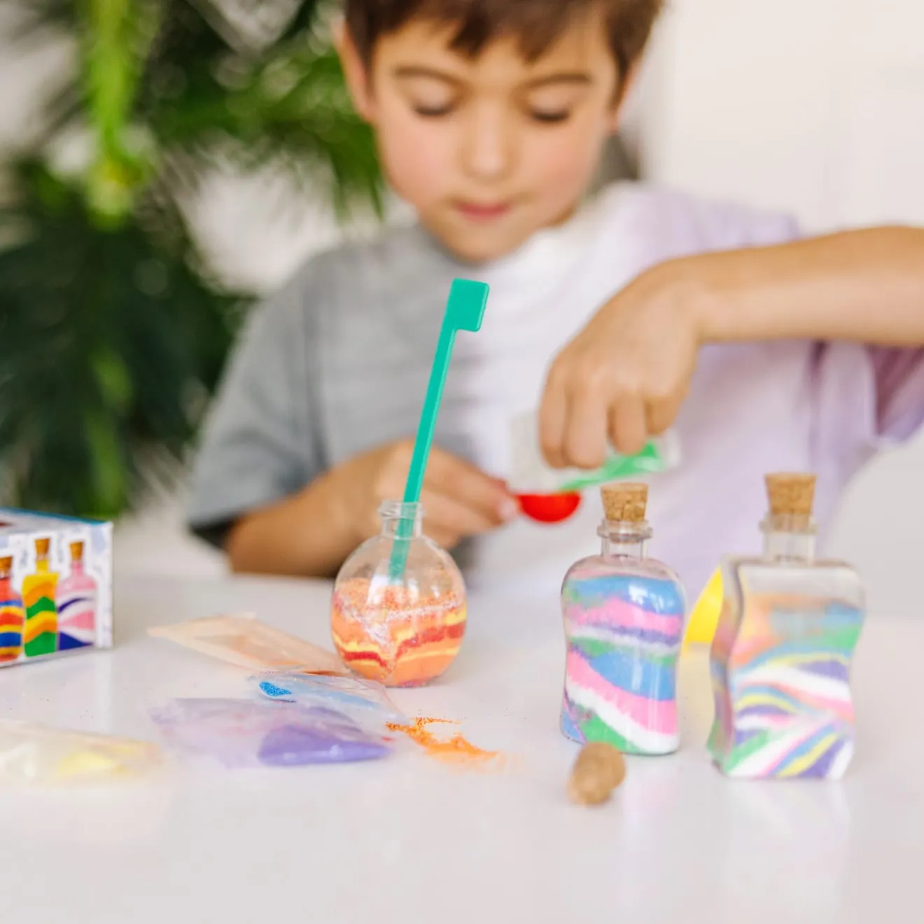 Melissa & Doug Created by Me Sand Art Bottles Bastelset Sand