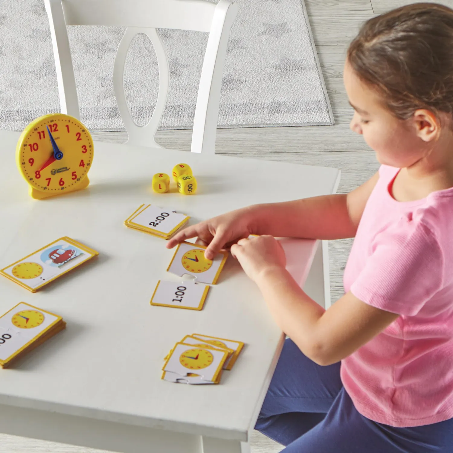Learning Resources Zeit Spielset Uhr lernen analog digital
