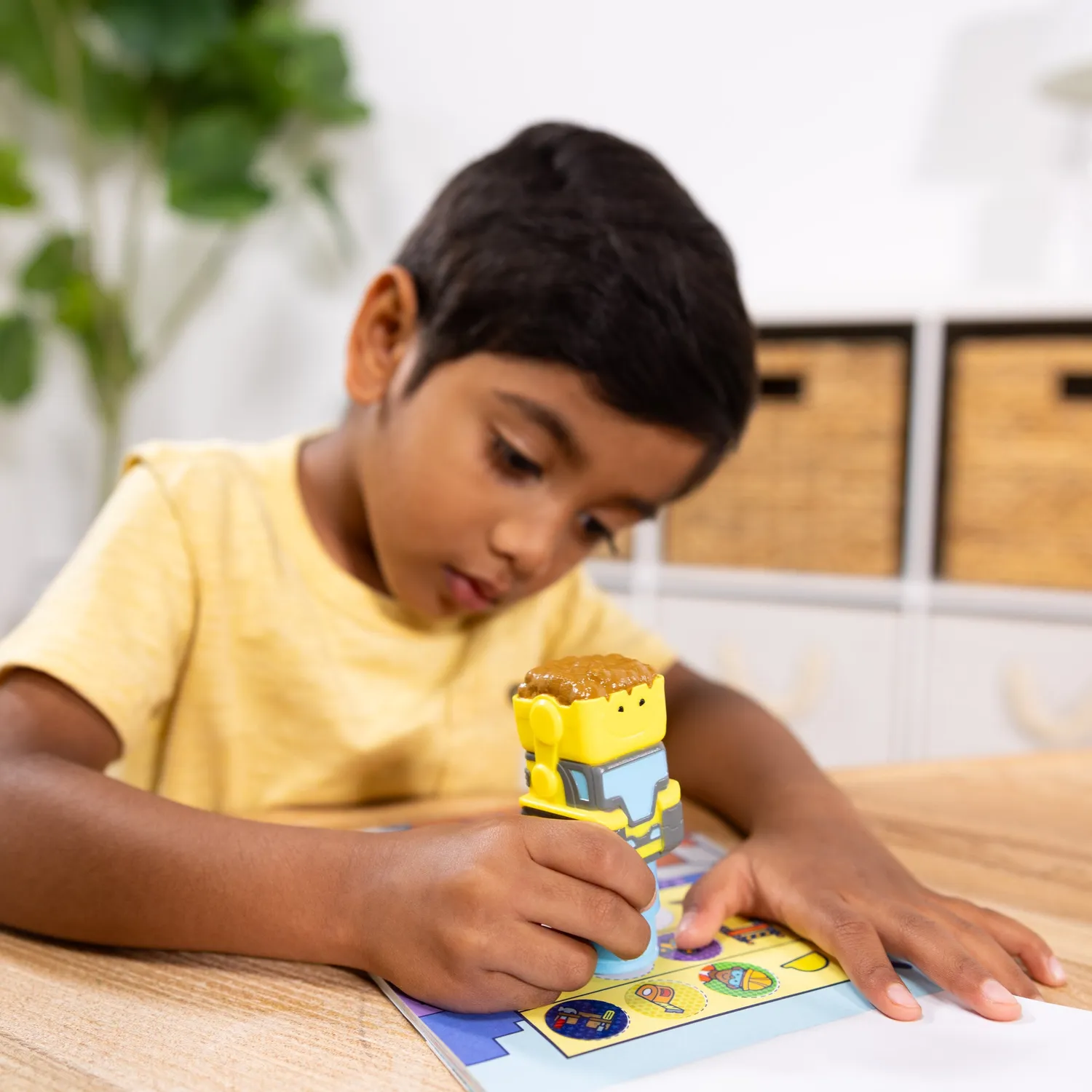 Melissa and Doug Sticker WOW Bulldozer Sticker-Set Bundle 500