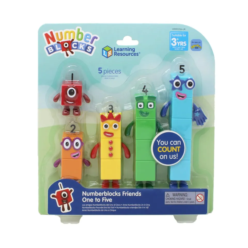 Learning Resources Numberblocks Freunde 1-5 Sammelfiguren 5 Teile