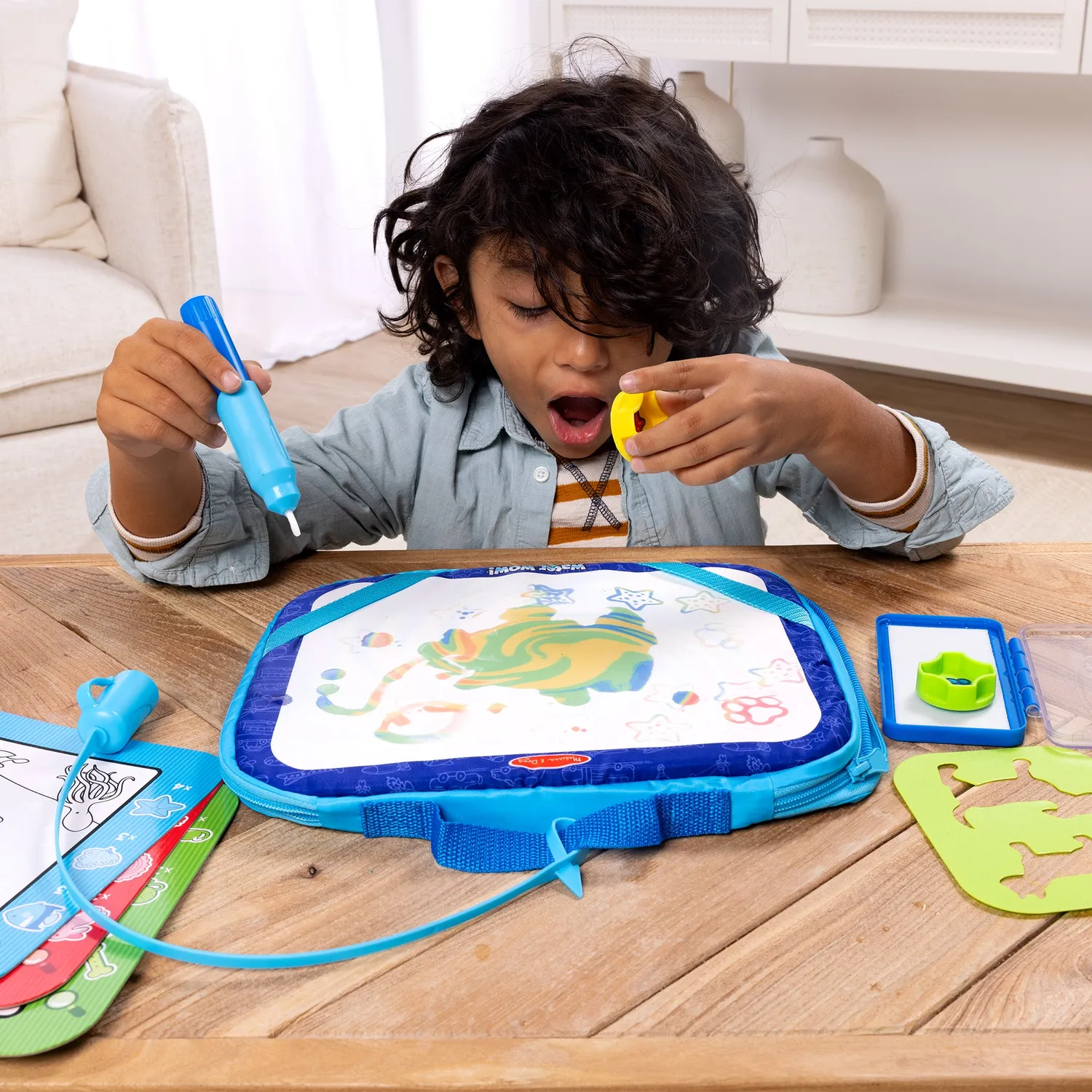 Melissa & Doug Water WOW Multi Activity Malset mit Wasserstift