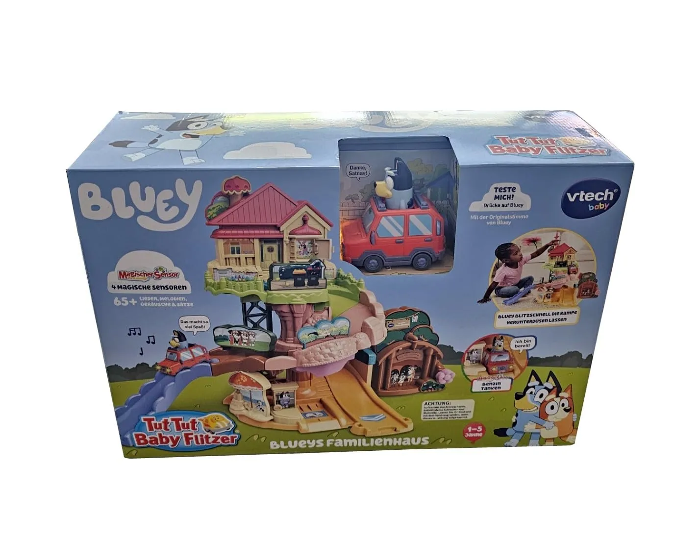 VTech Tut Tut Baby Flitzer Blueys Familienhaus Spielset