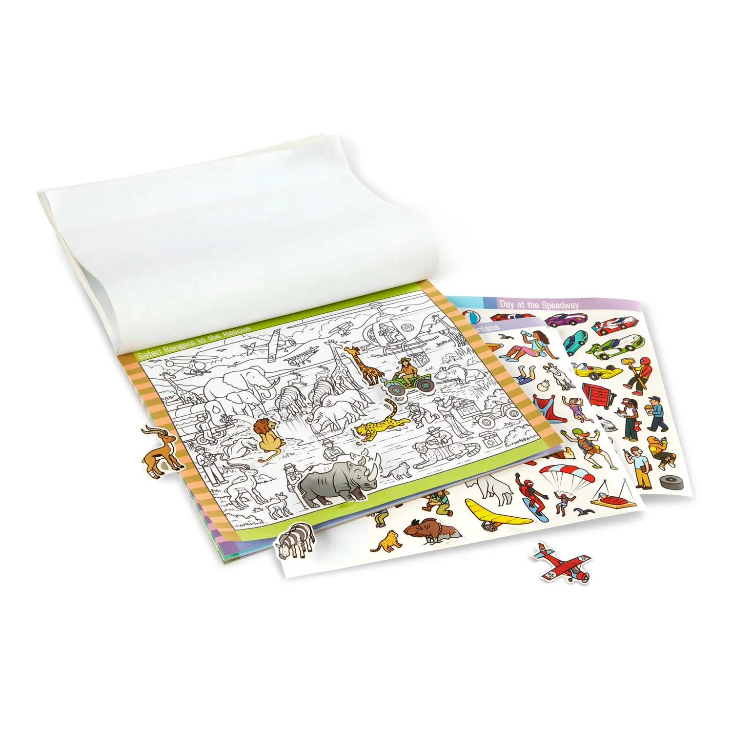 Melissa & Doug Seek & Find Adventure Sticker Pad