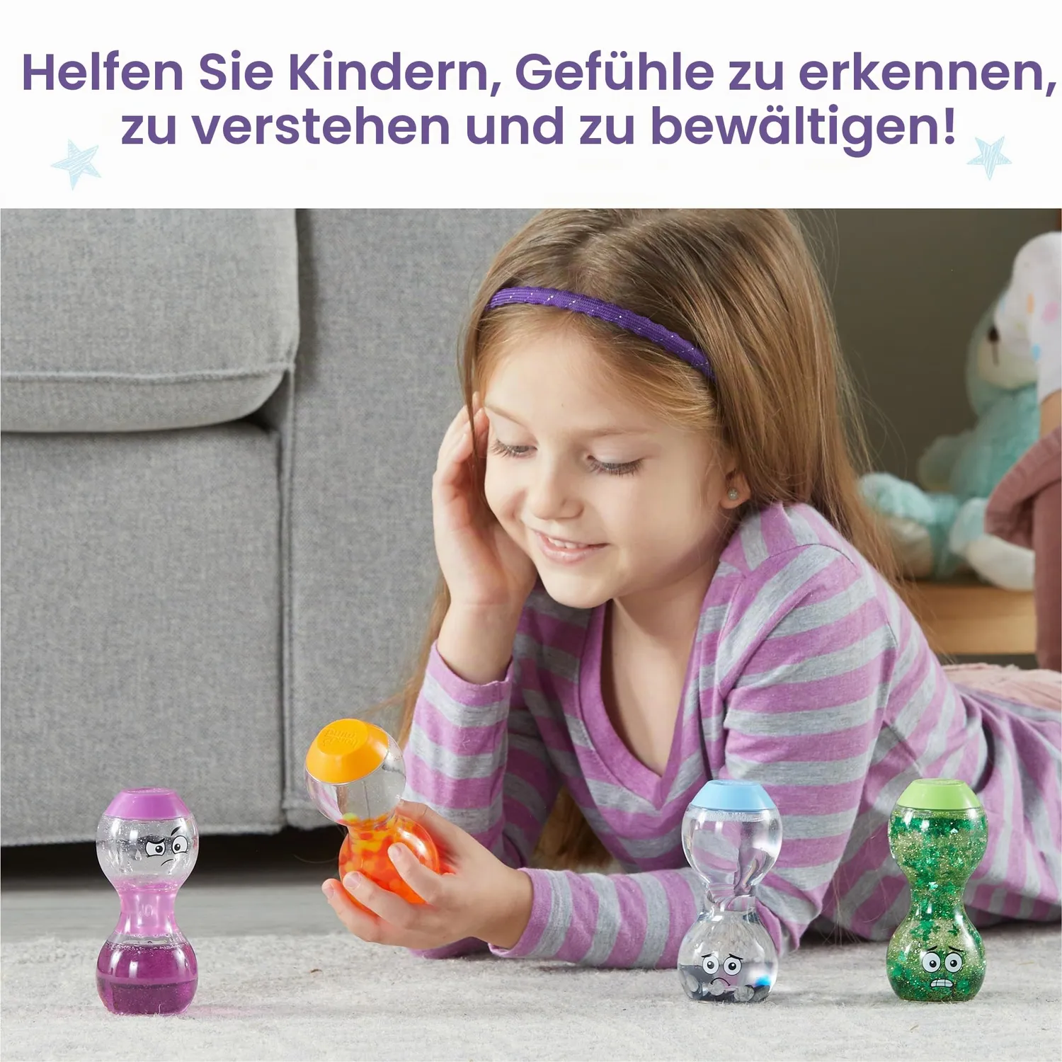 Learning Resources Äußere Deine Gefühle Sensorikflaschen 4er Set