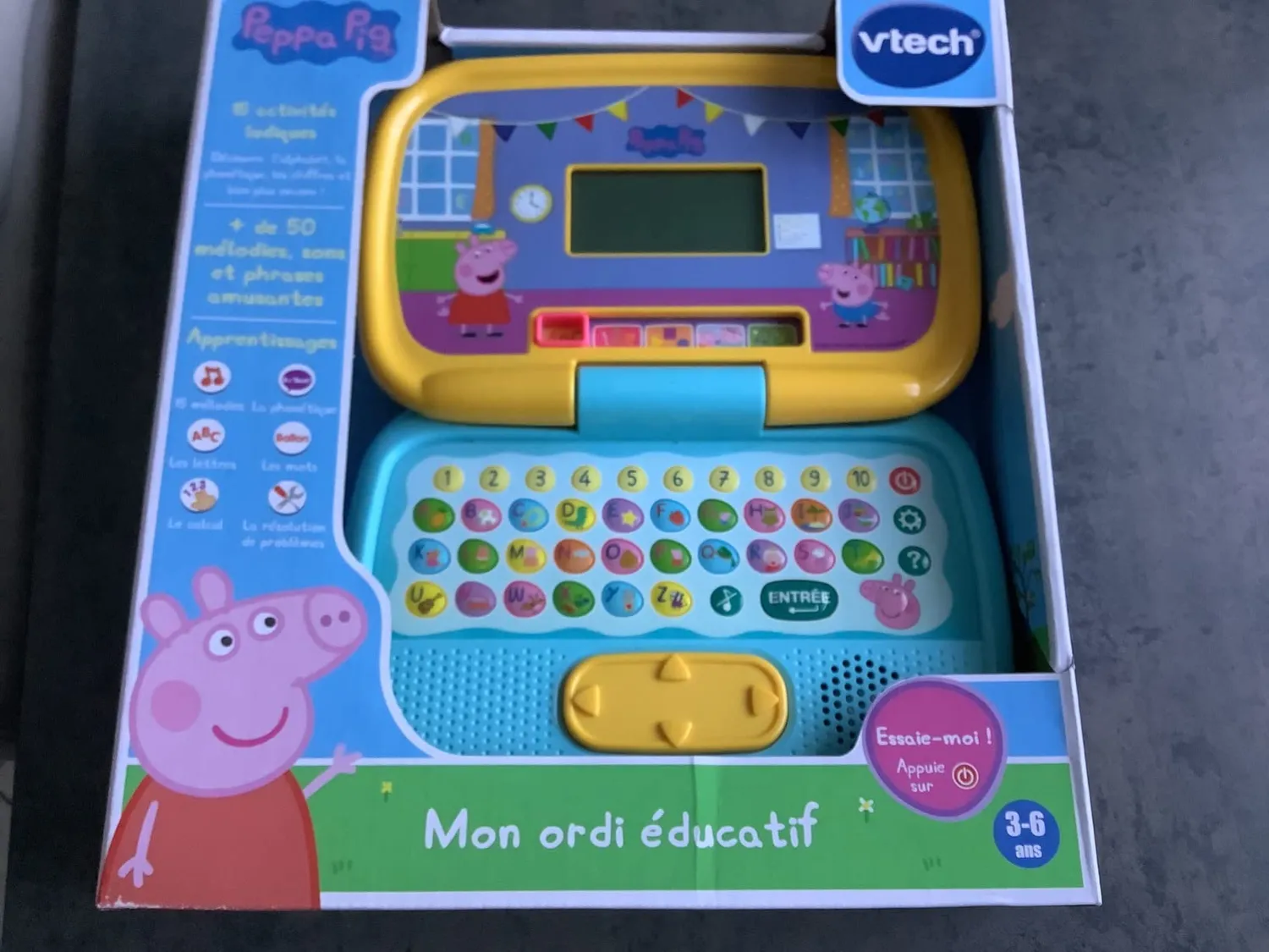 VTech Peppa Pig My Ordi Lerncomputer französisch 3-6 Jahre