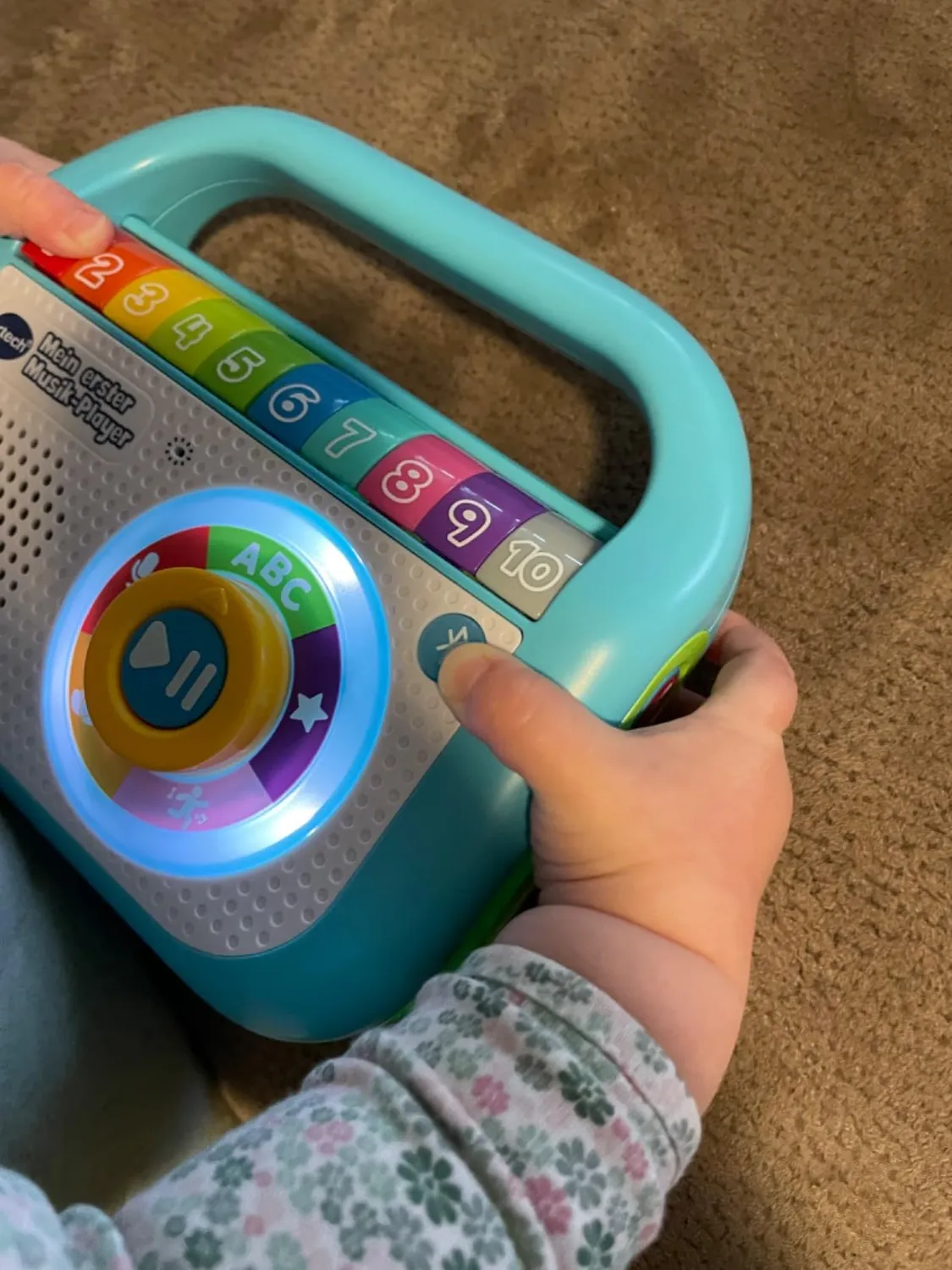 VTech Mein Erster Musik-Player Musikplayer Pink mit Aufnahme