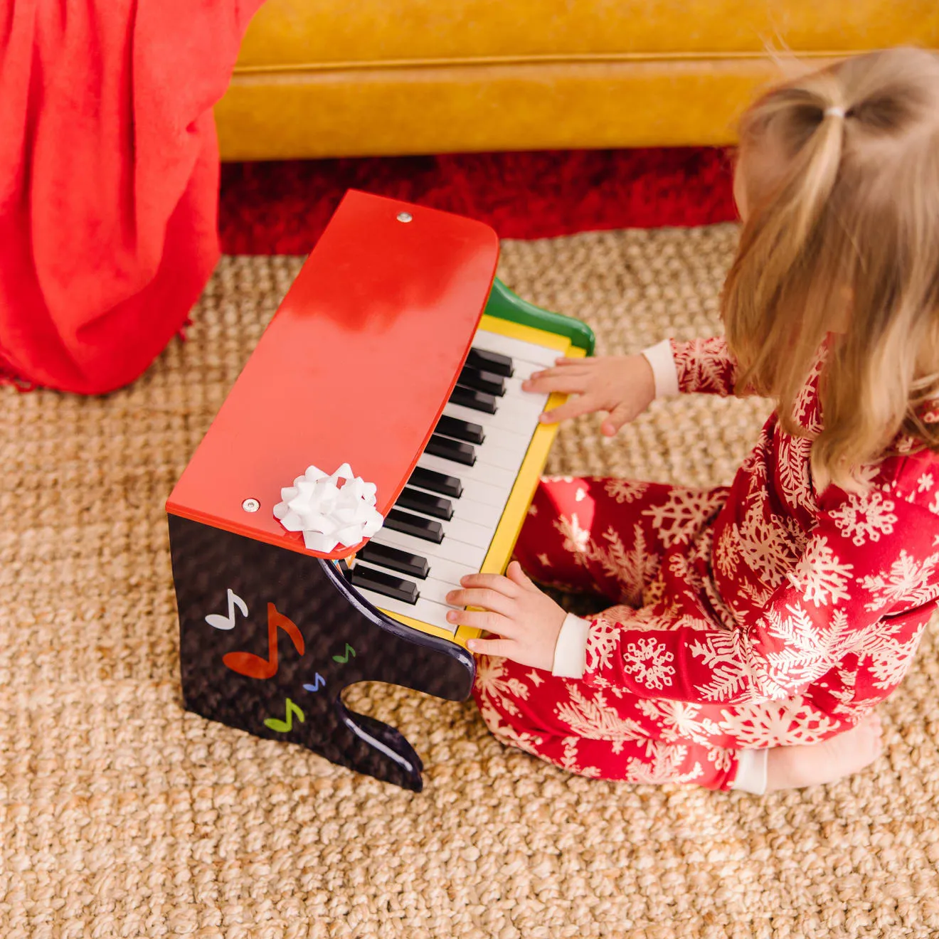 Melissa & Doug Learn-to-Play Klavier 25 Tasten Holz