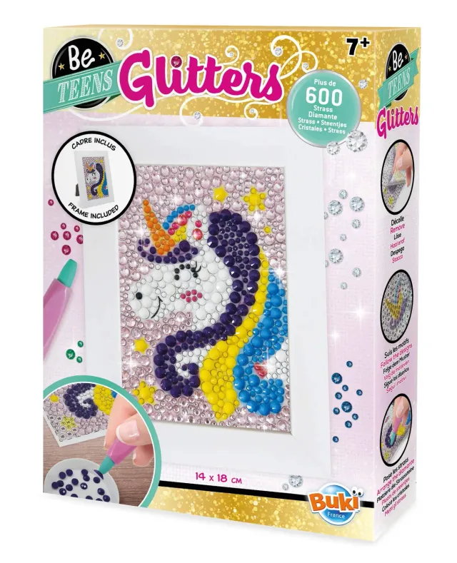 Buki Be Teens DP002 Glitzerbild Traditionell
