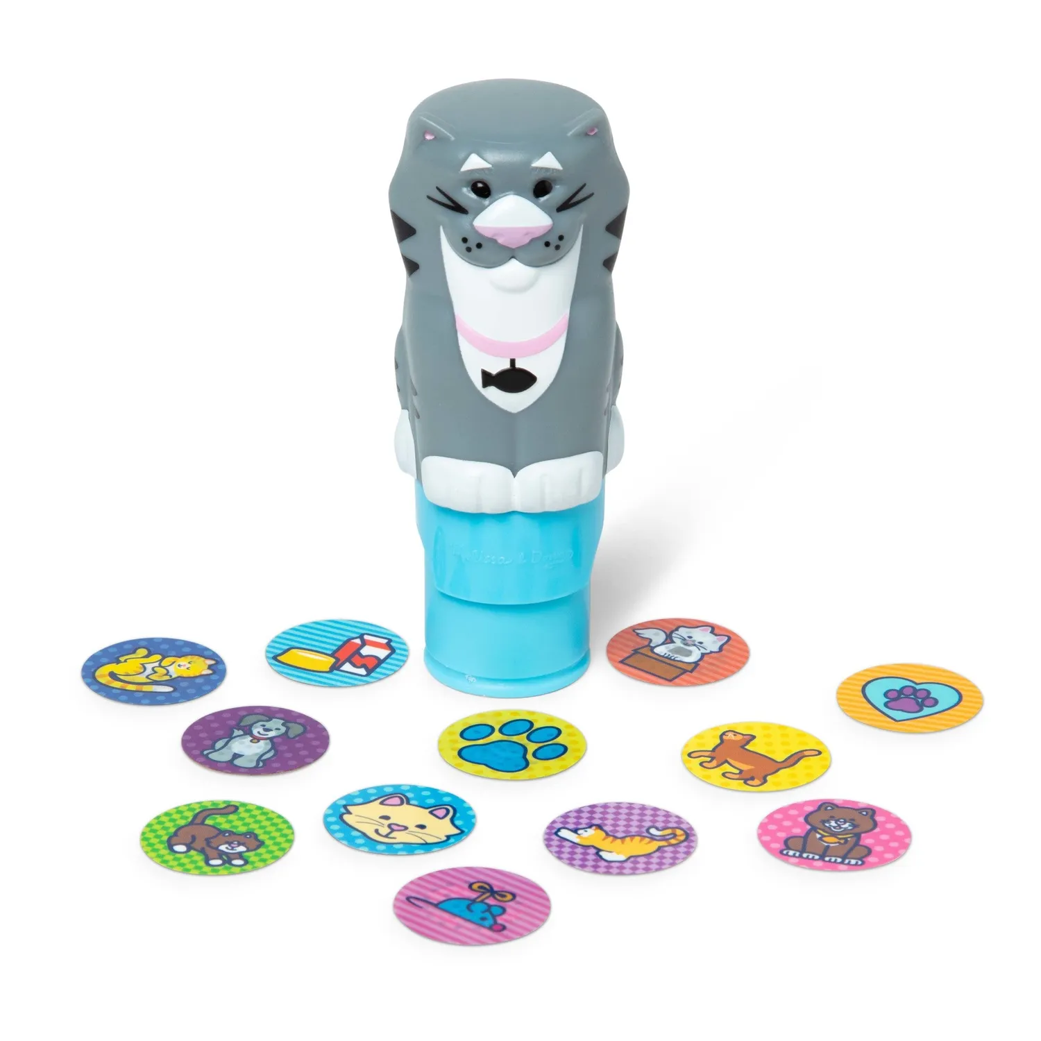Melissa & Doug Sticker WOW Katze Stempel-Set 500 Sticker