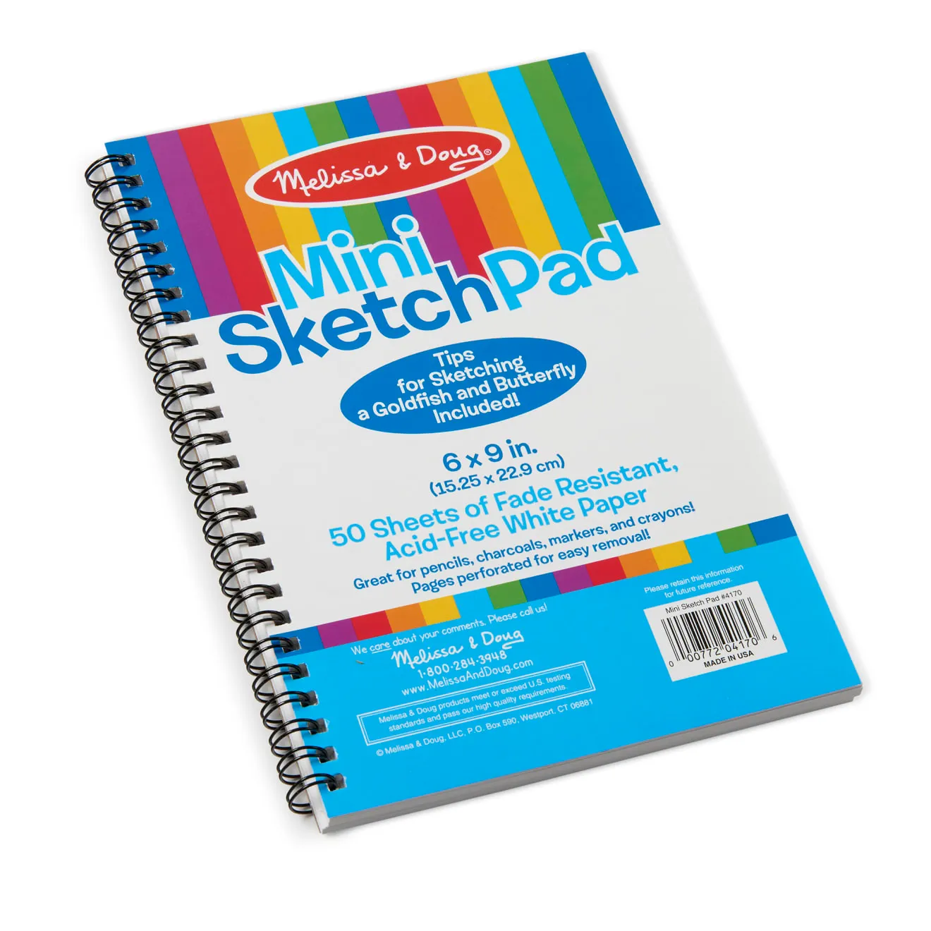 Melissa & Doug Mini-Sketch Pad Skizzenblock Profipapier