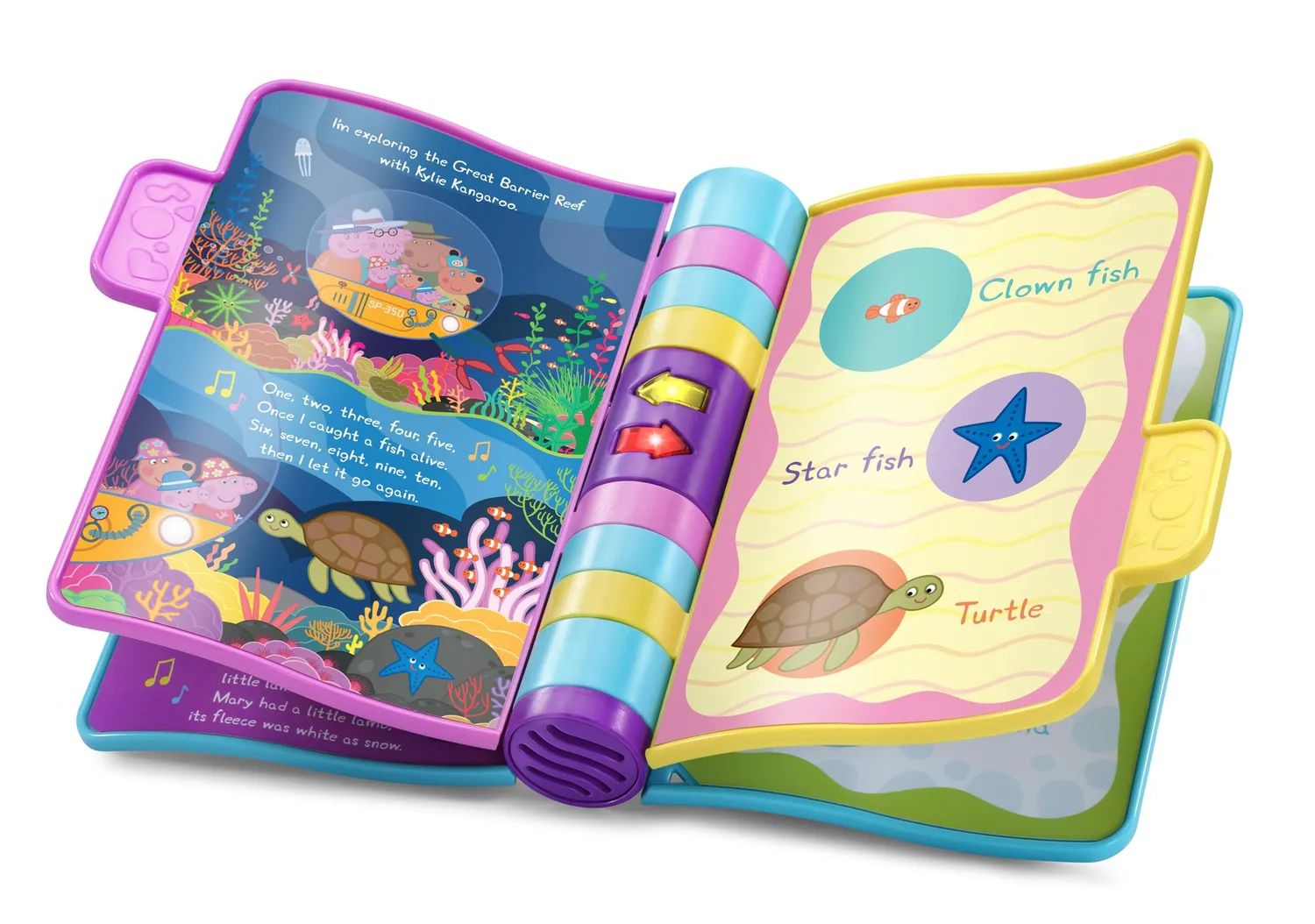 VTech Peppa Pig Nursery Rhymes Buch mit Liedern ab 9 Monate