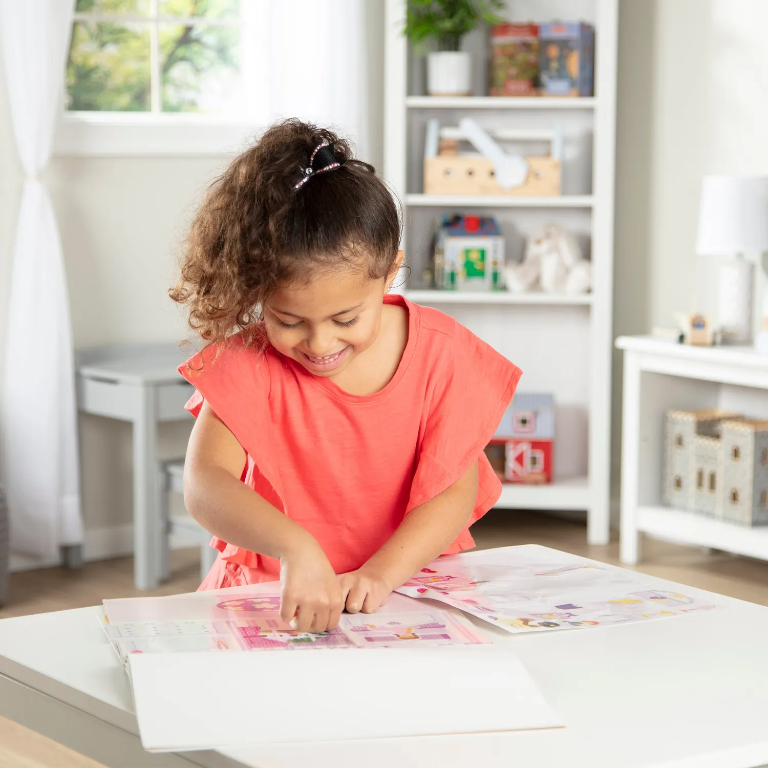 Melissa & Doug Play House Stickerheft wiederverwendbar