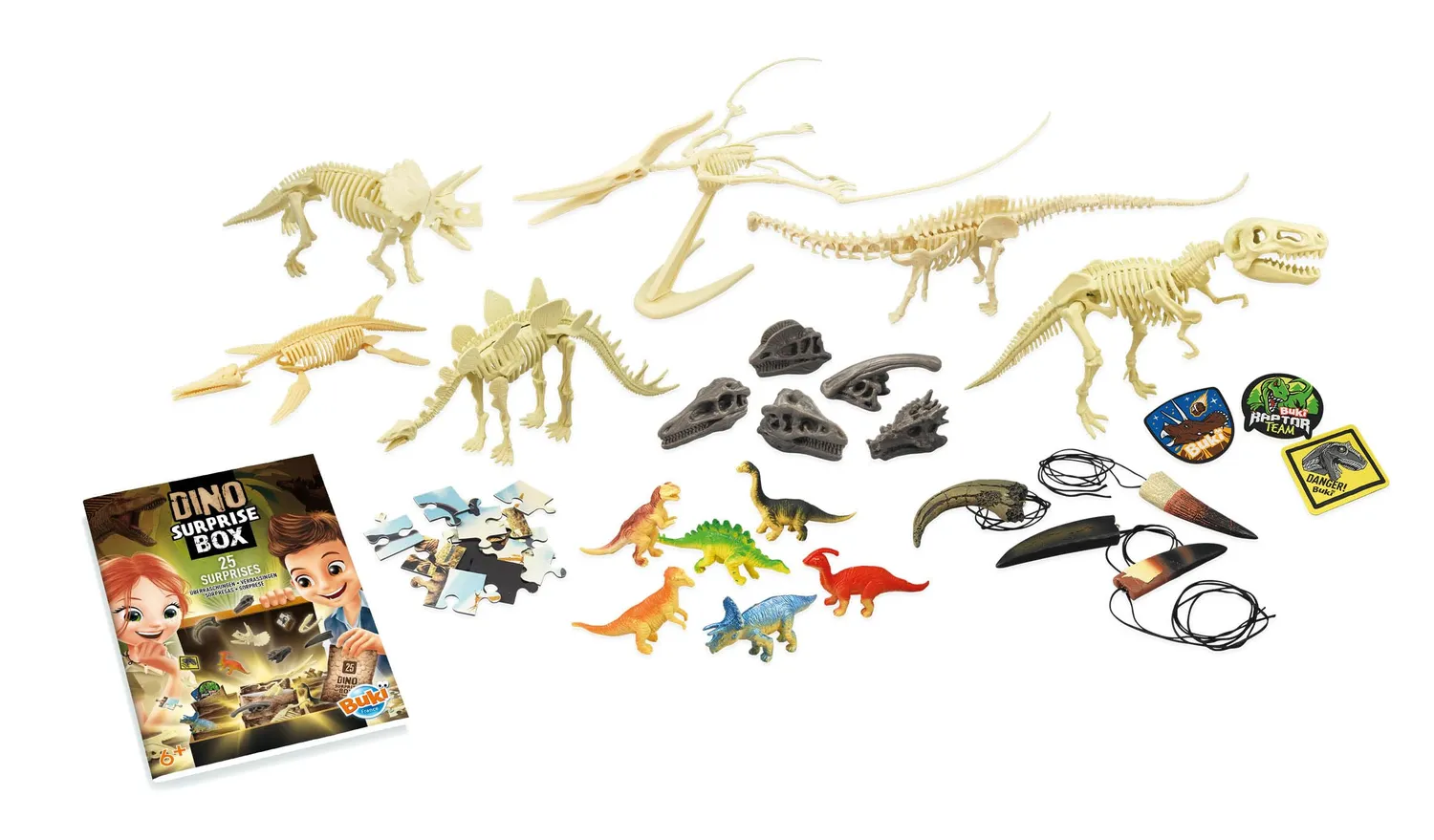 Buki France 2135 Dino Surprise Box 25 Türchen Kalender