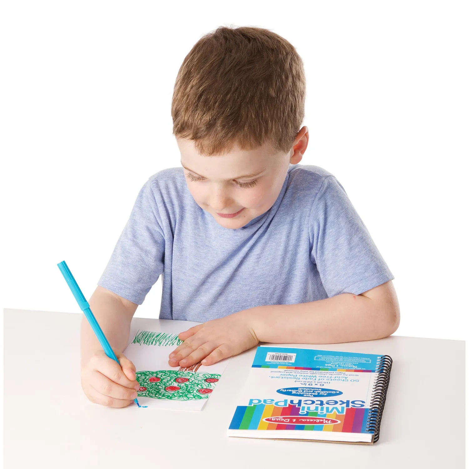 Melissa & Doug Mini Sketch Pad Skizzenblock 3er-Pack Profipapier