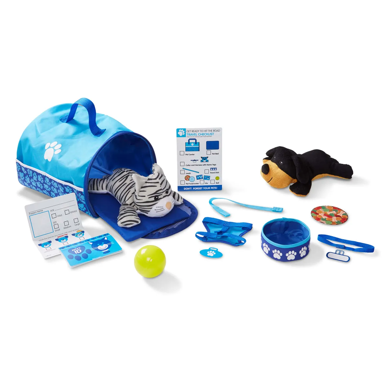 Melissa & Doug Tote & Tour Tier-Reise Spielset Plüsch