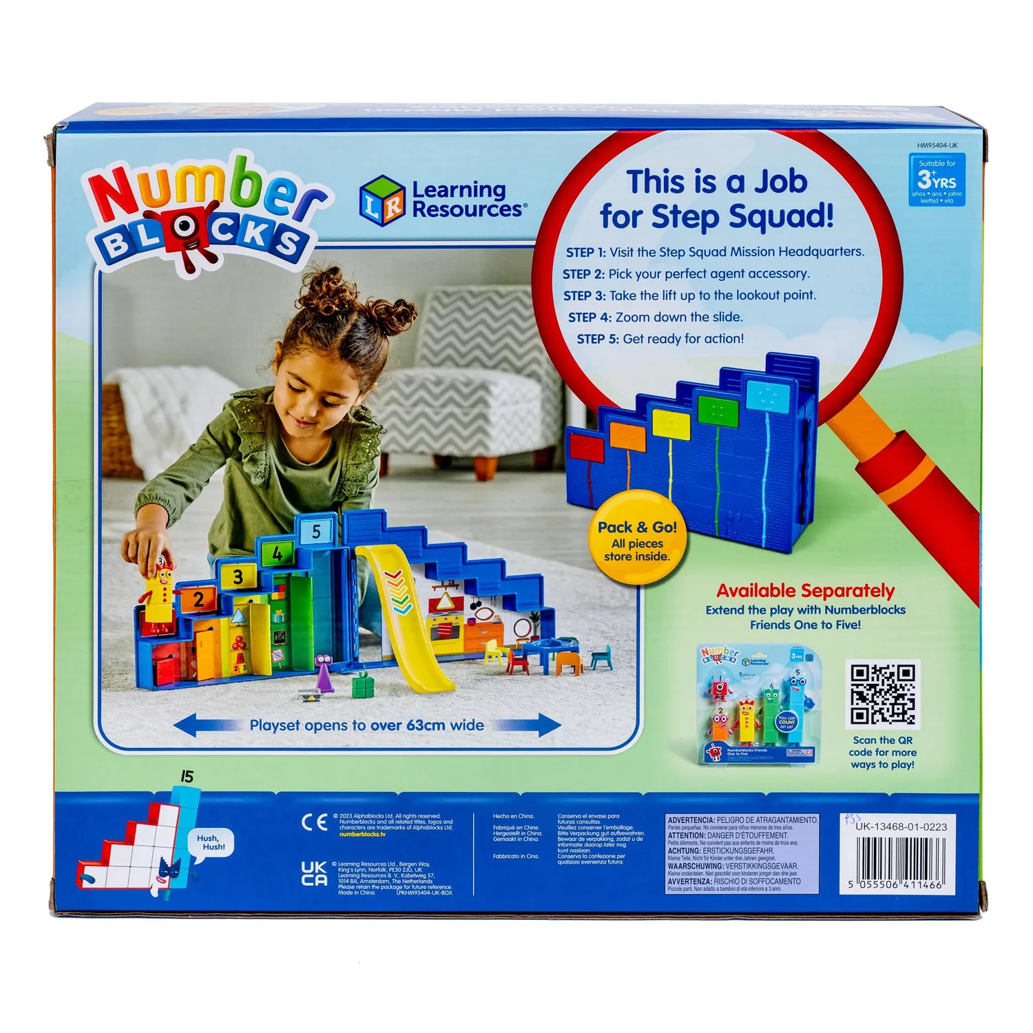 Learning Resources Numberblocks Step Squad Hauptquartier Spielset