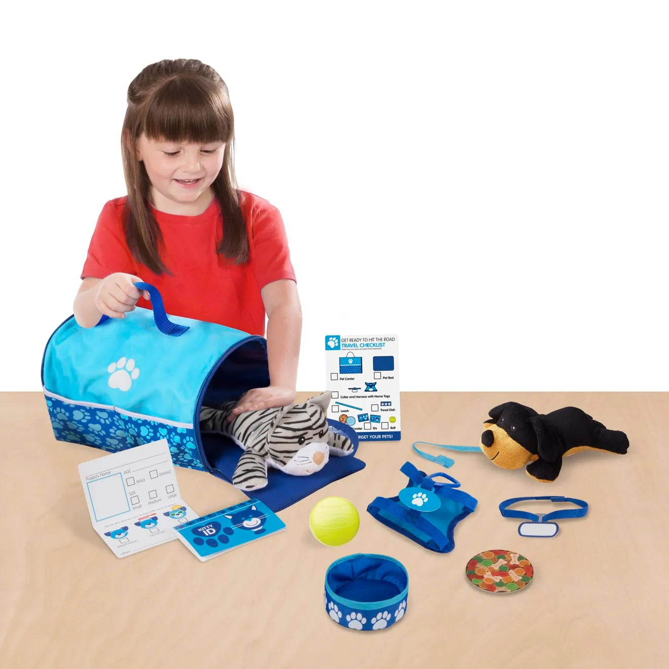 Melissa & Doug Tote & Tour Tier-Reise Spielset Plüsch