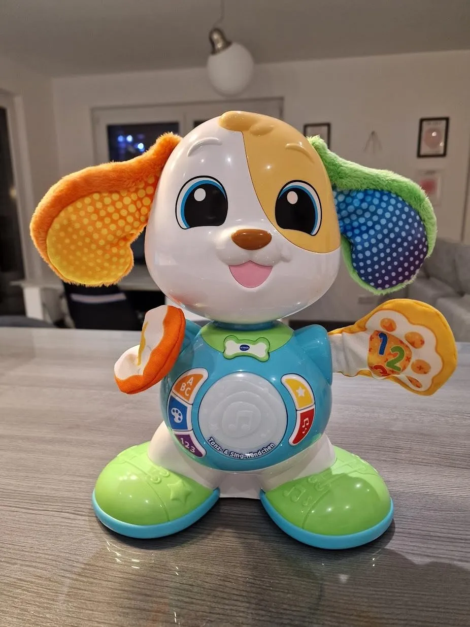 Vtech Tanz- & Sing-Hündchen Lernspielzeug Musik Farben