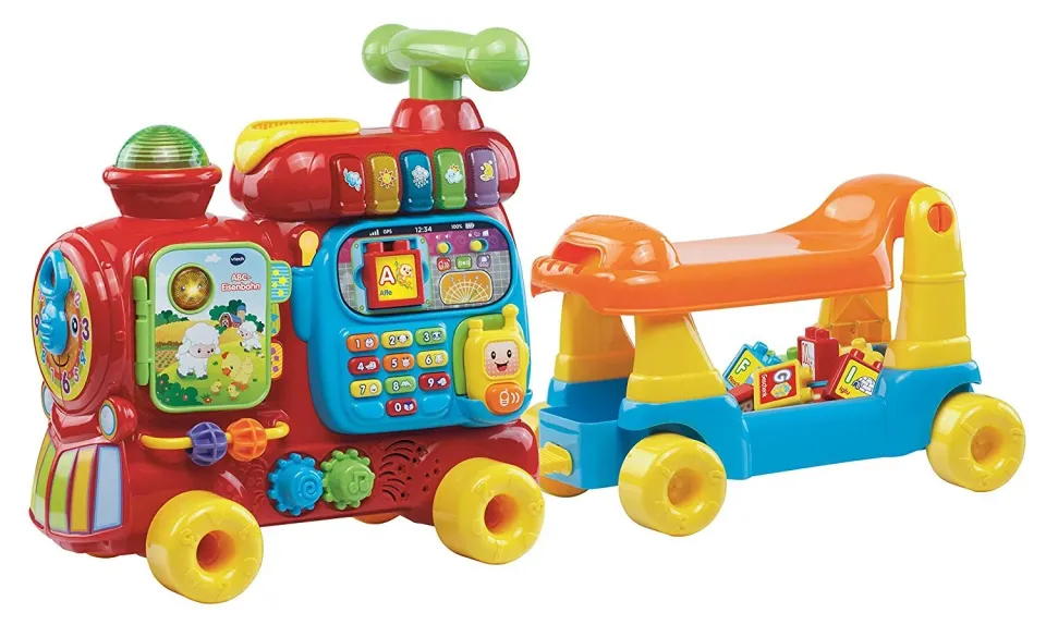 VTech Baby ABC-Eisenbahn Lauflernwagen 12-36 Monate interaktiv