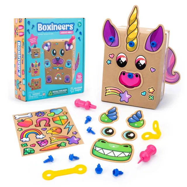 Learning Resources Boxineers Papptiere Bastelset ab 5 Jahren