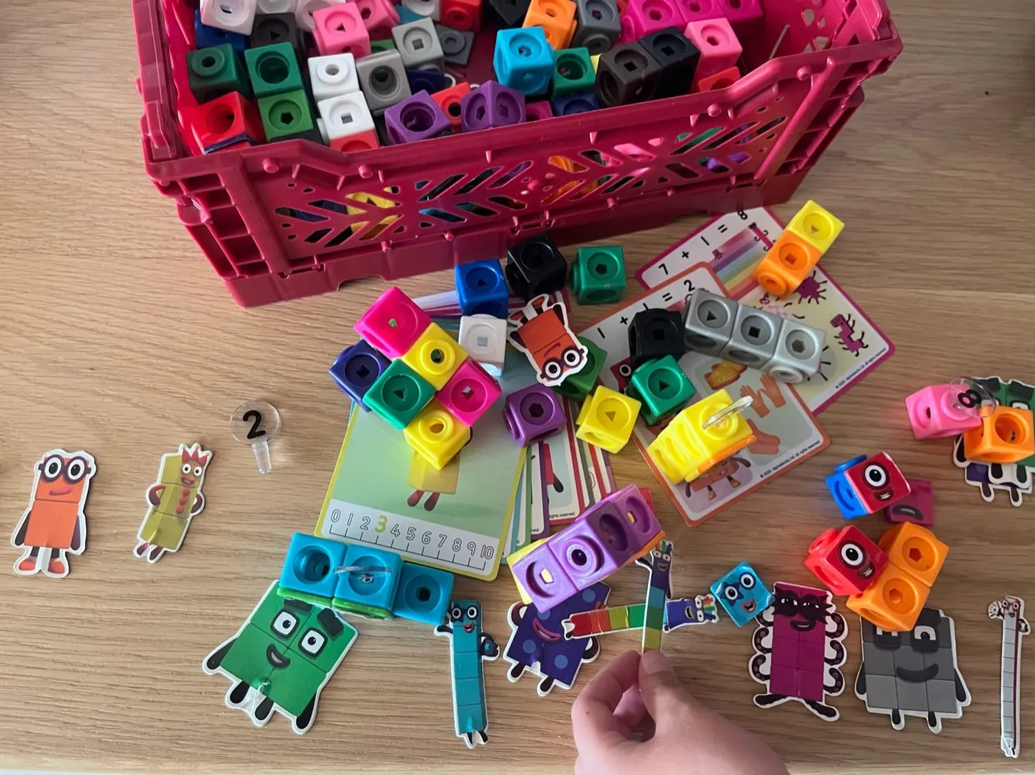 Learning Resources Numberblocks MathLink 1-10 Aktivitätsset Vorschule