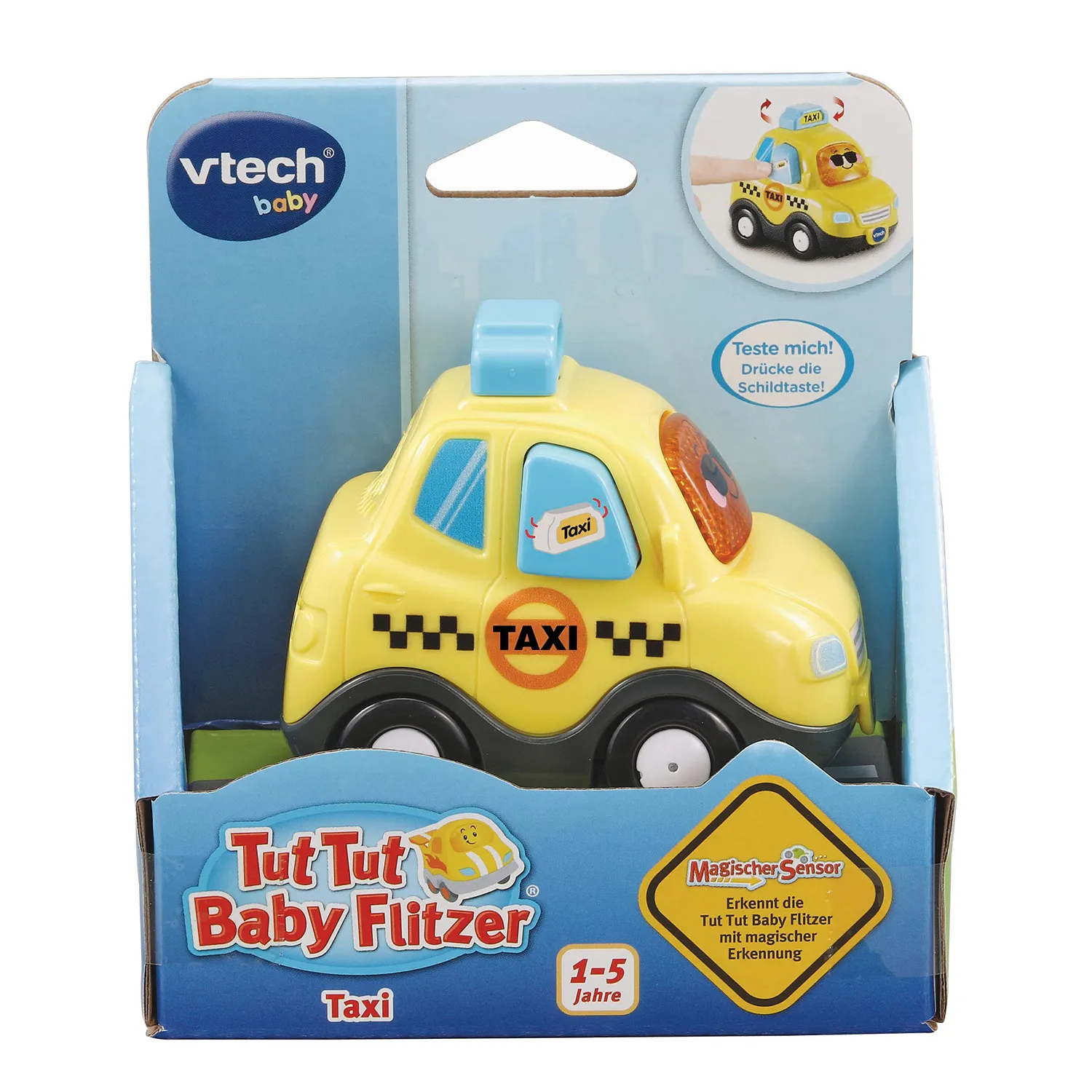 VTech Tut Tut Baby Flitzer Taxi Spielauto mit Musik