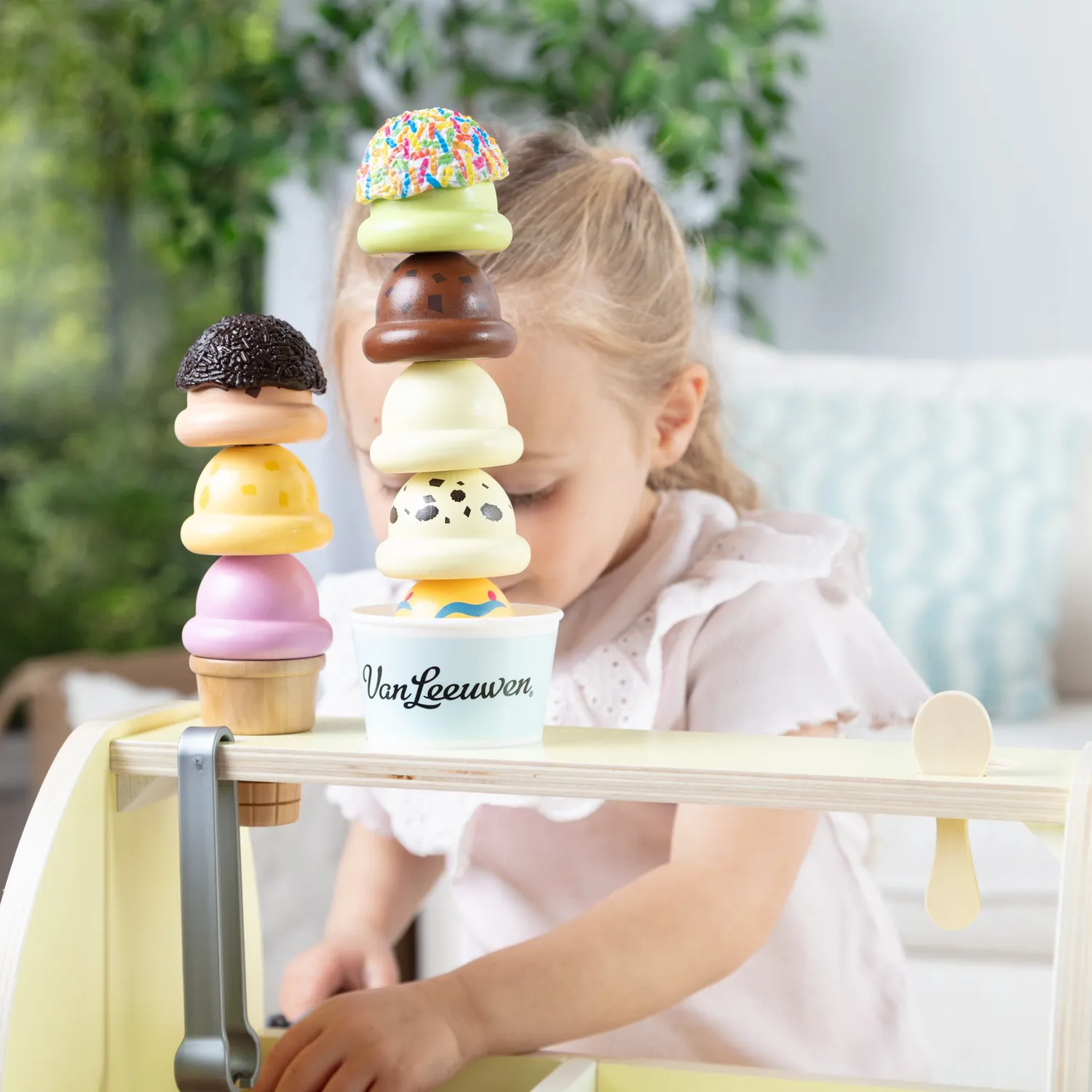 Melissa & Doug Van Leeuwen Eisdiele Holz 29-teilig