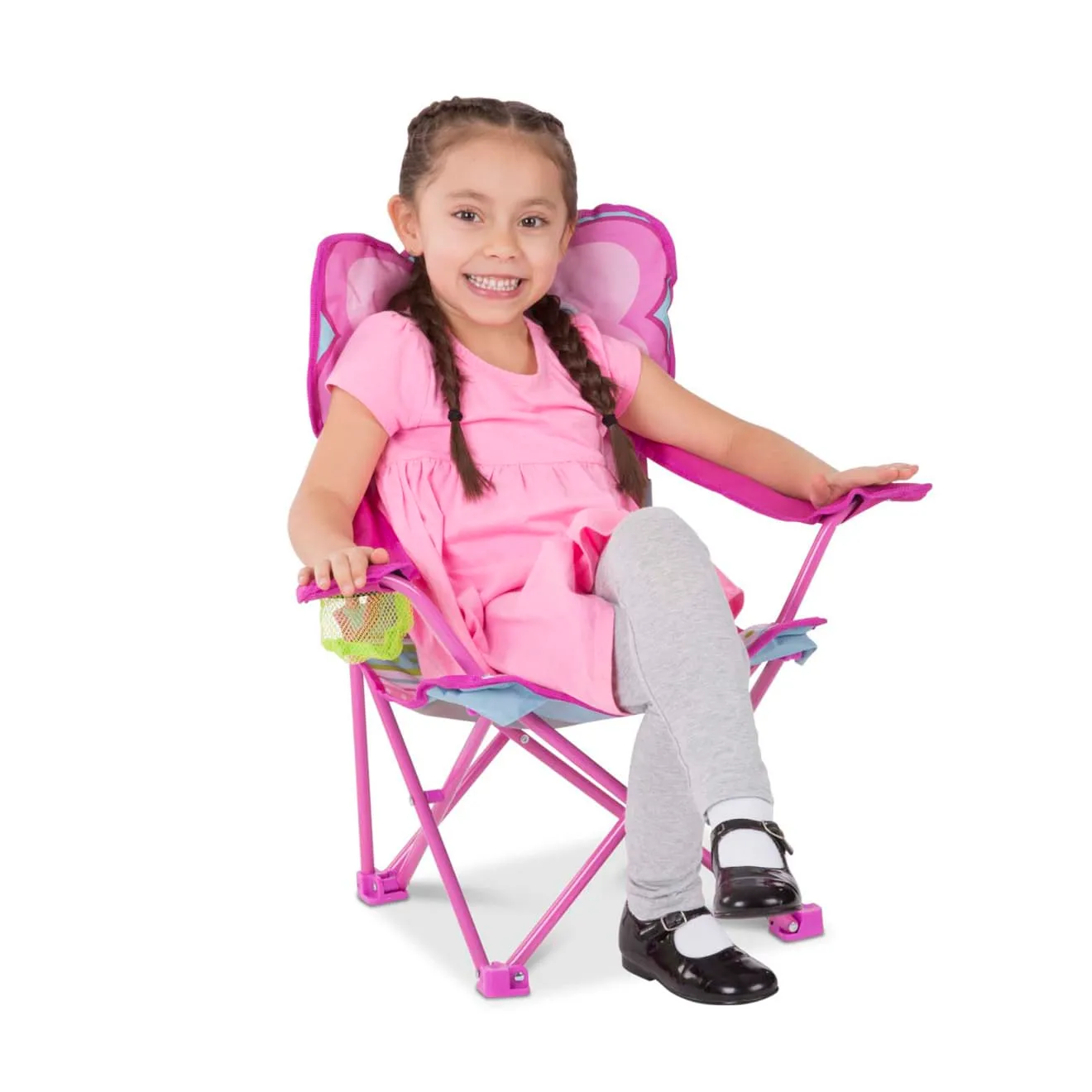 Melissa & Doug Cutie Pie Butterfly Camp Chair Faltstuhl Schmetterling