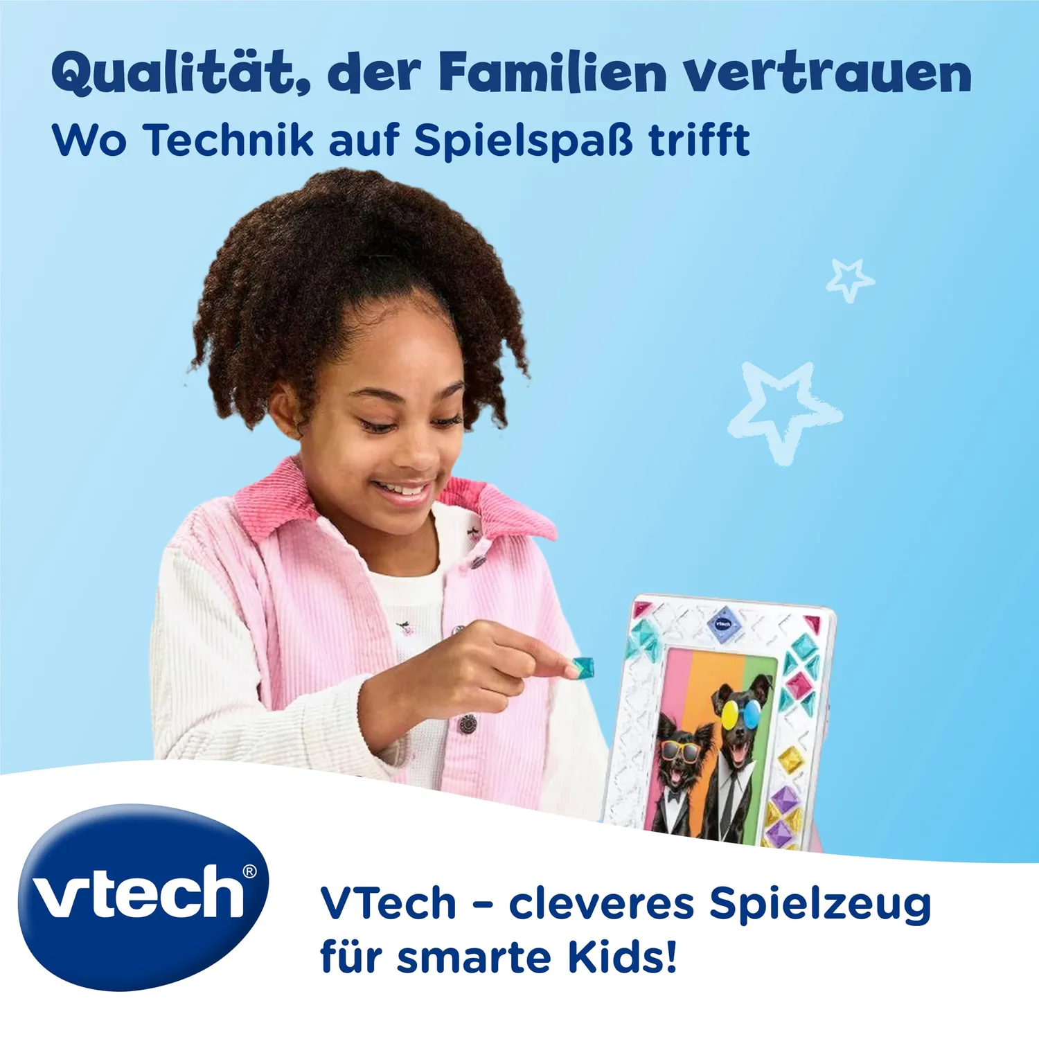 VTech Mosaic Magic Lights Bilderrahmen Mosaik-Set
