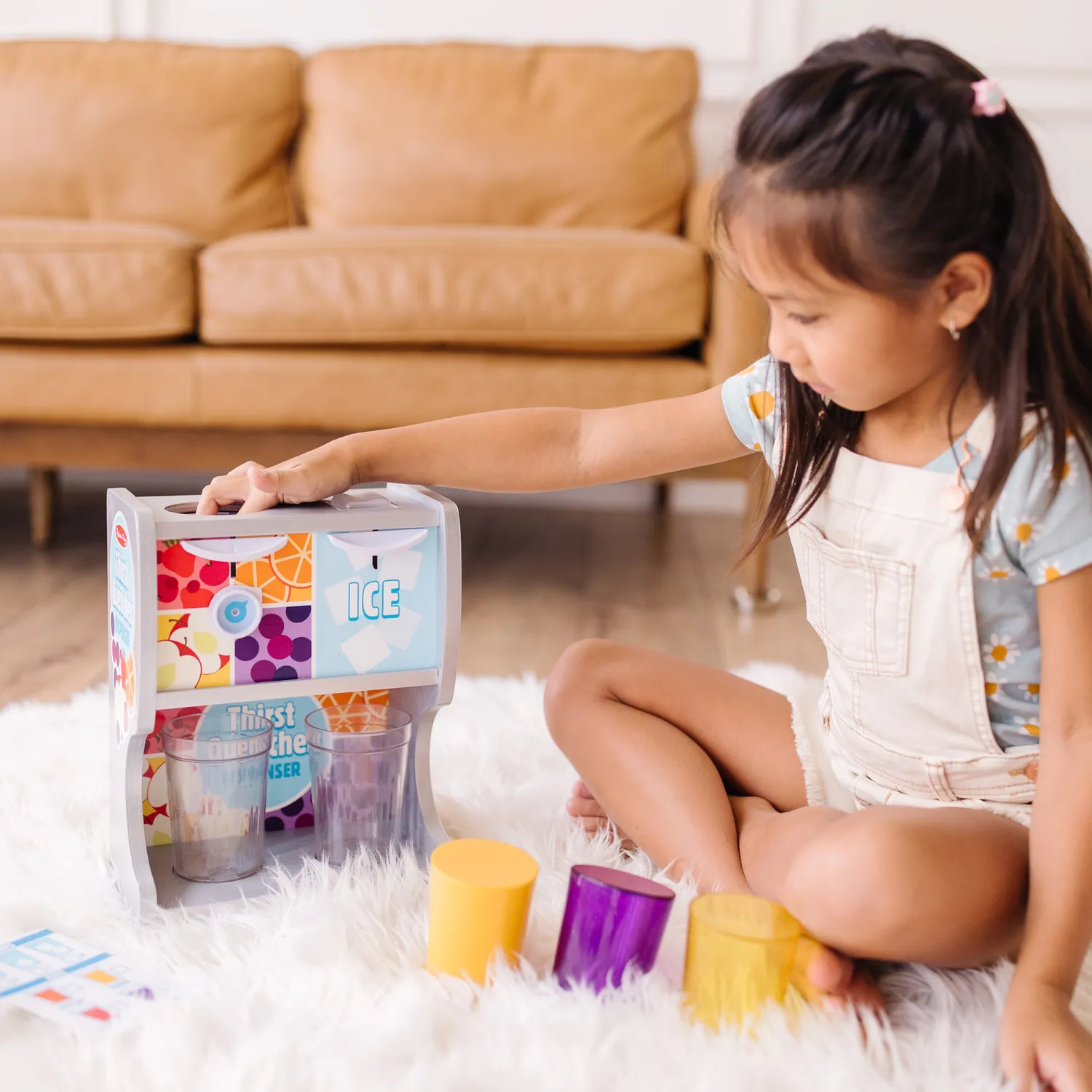 Melissa & Doug Thirst Quencher Getränkespender Holz