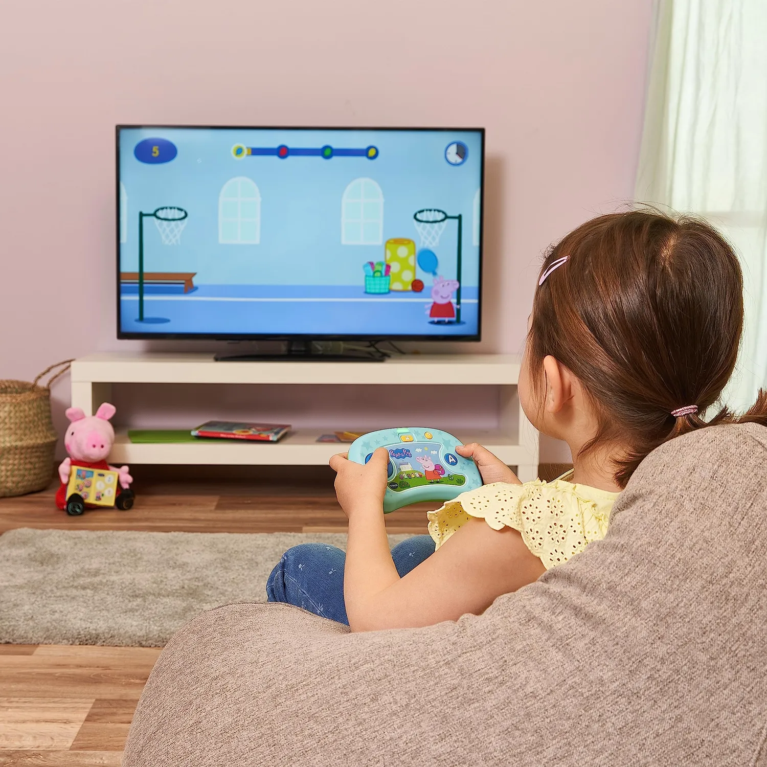 VTech ABC Smile TV Peppa Pig Lernkonsole HDMI 3-7 J.