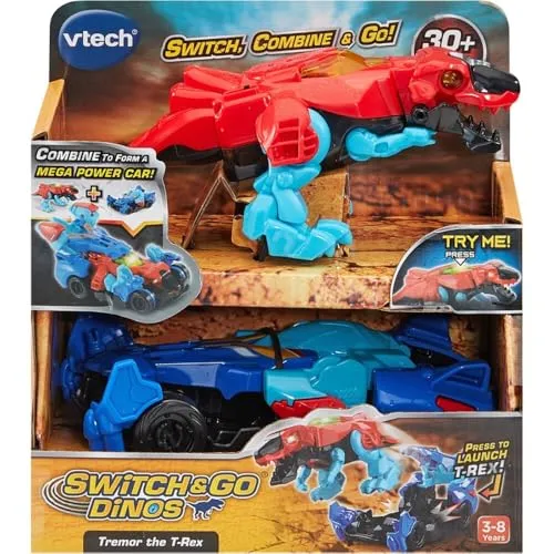 VTech Combo T-Rex 2-in-1 Dinosaurier Auto 3-8 Jahre