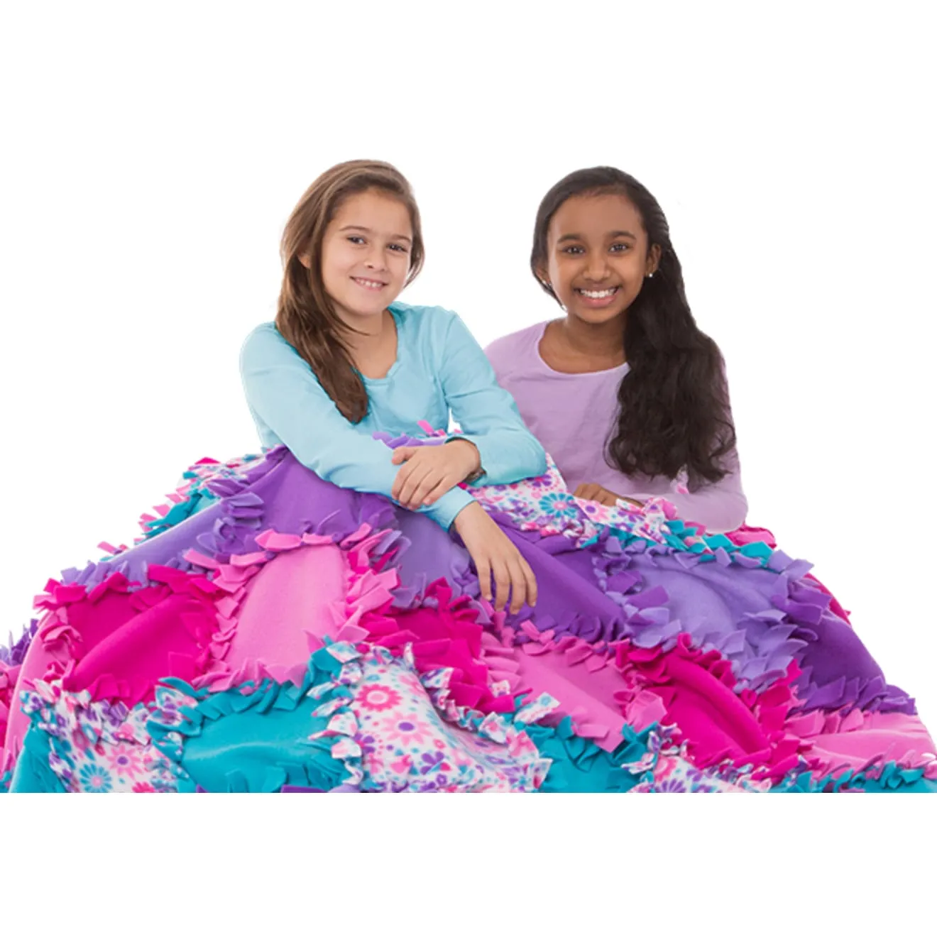 Melissa & Doug Created by Me! Flower Fleece Quilt Bastelset ohne Nähen