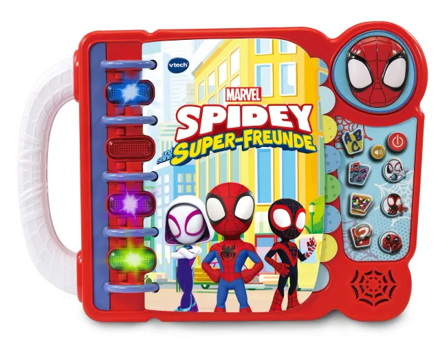 VTech Spidey Abenteuerbuch interaktives Lernbuch 3-6 Jahre