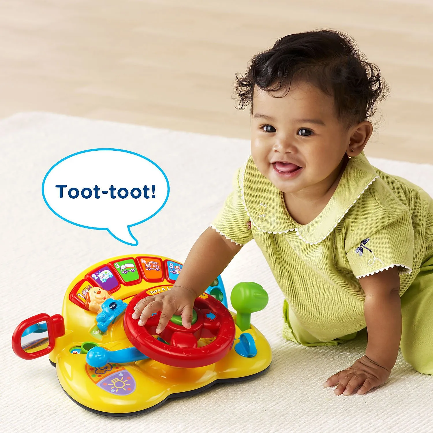 VTech Turn and Learn Driver Lenkrad frustfreie Verpackung