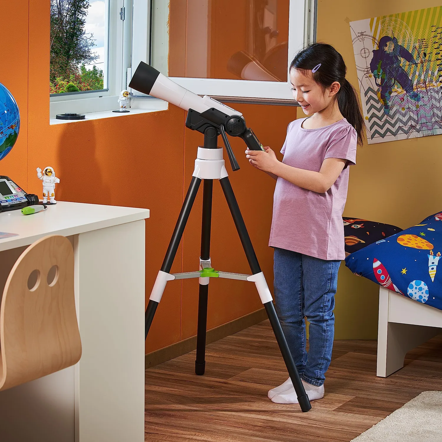 VTech Interaktives Video-Teleskop Digital NASA 24,5x