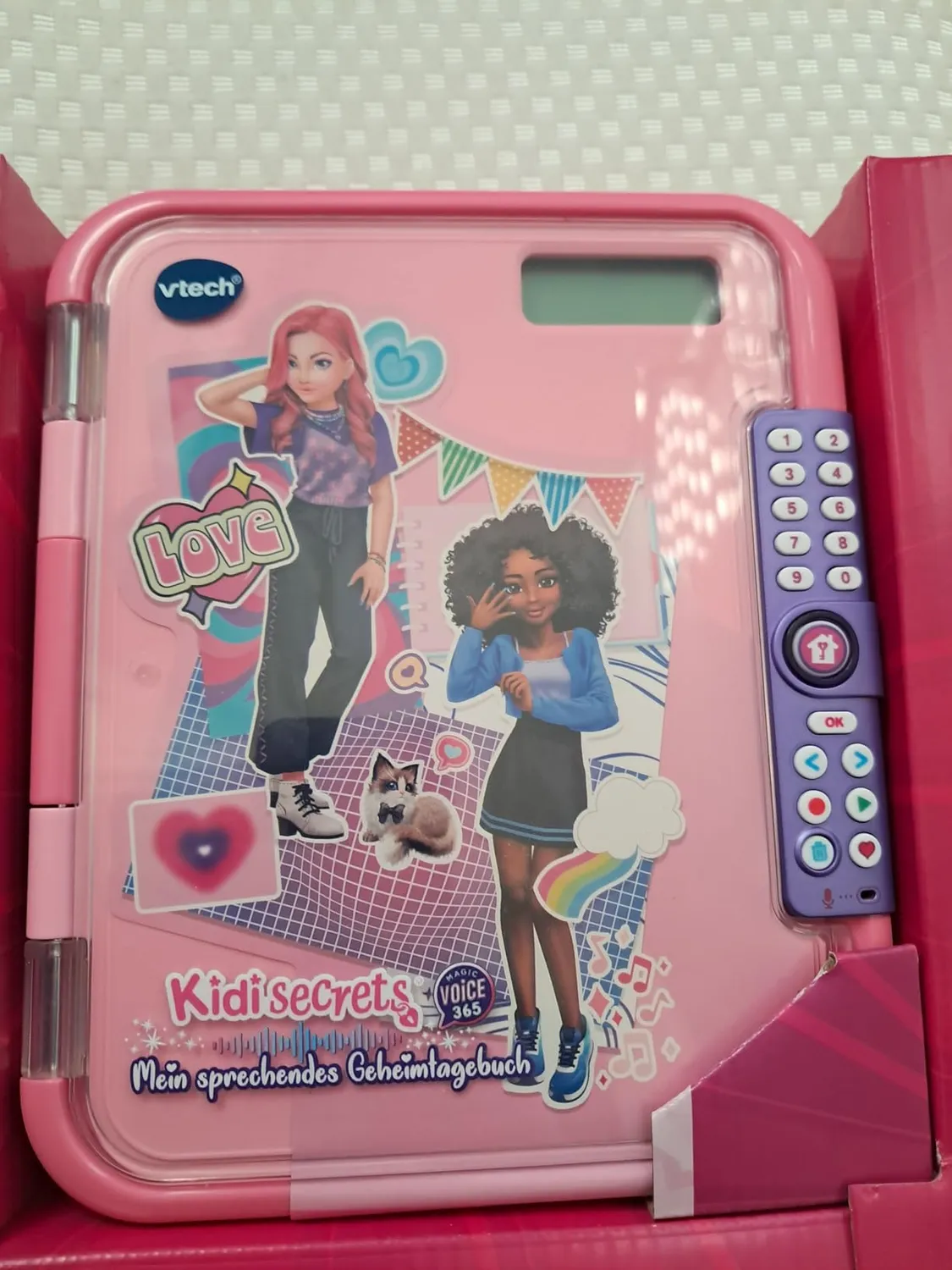 VTech KidiSecrets Magic Voice 365 Tagebuch mit Code