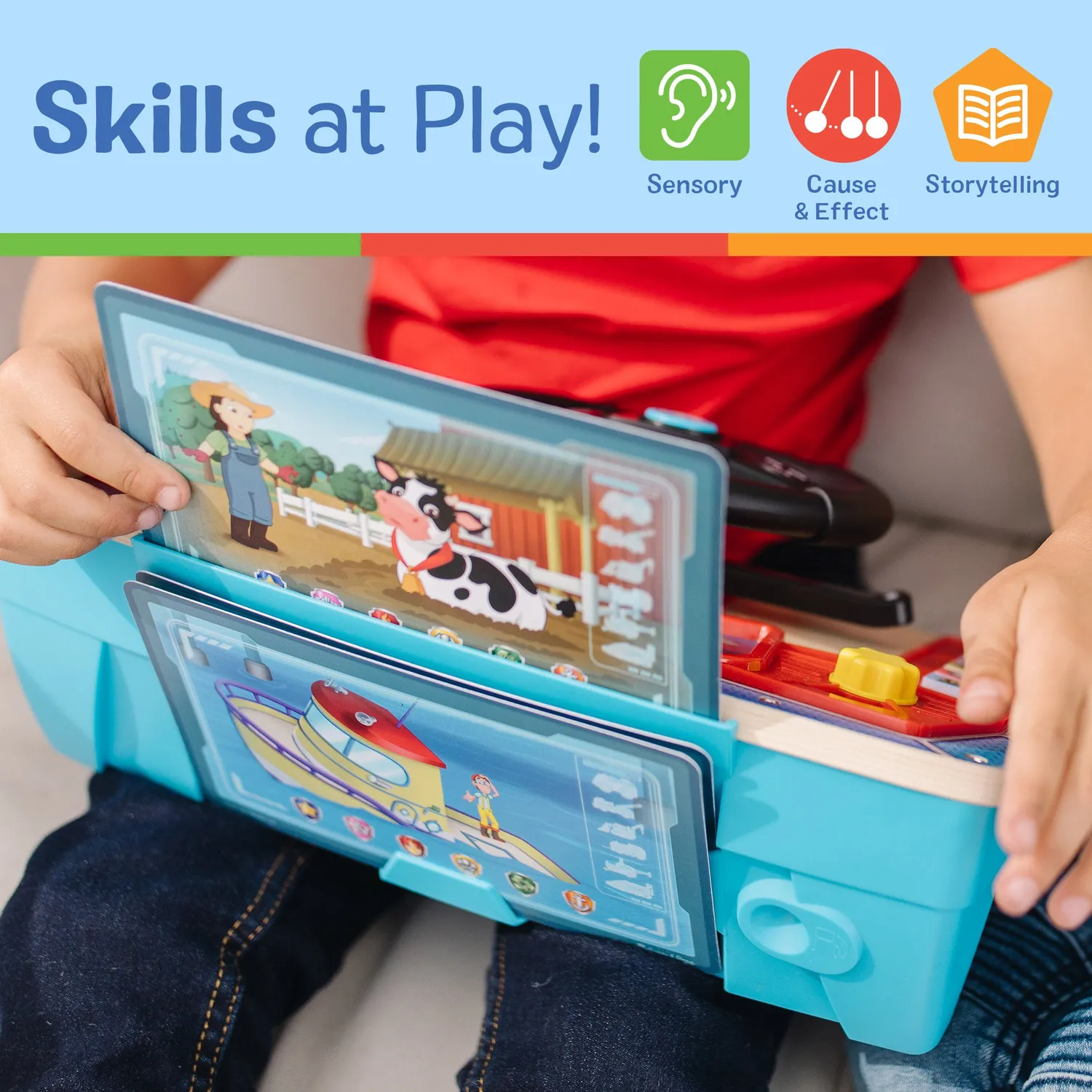 Melissa and Doug PAW Patrol Dashboard Holz Lenkrad