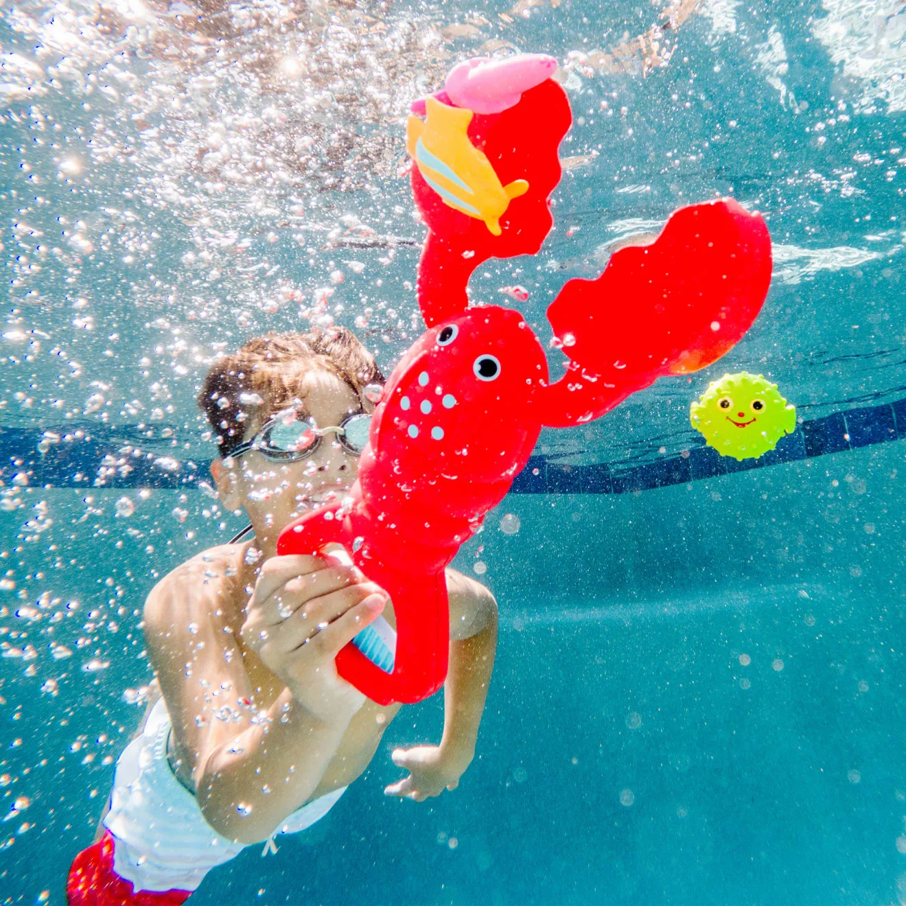 Melissa Doug Louie Lobster Claw Catcher Poolspielzeug 4-tlg