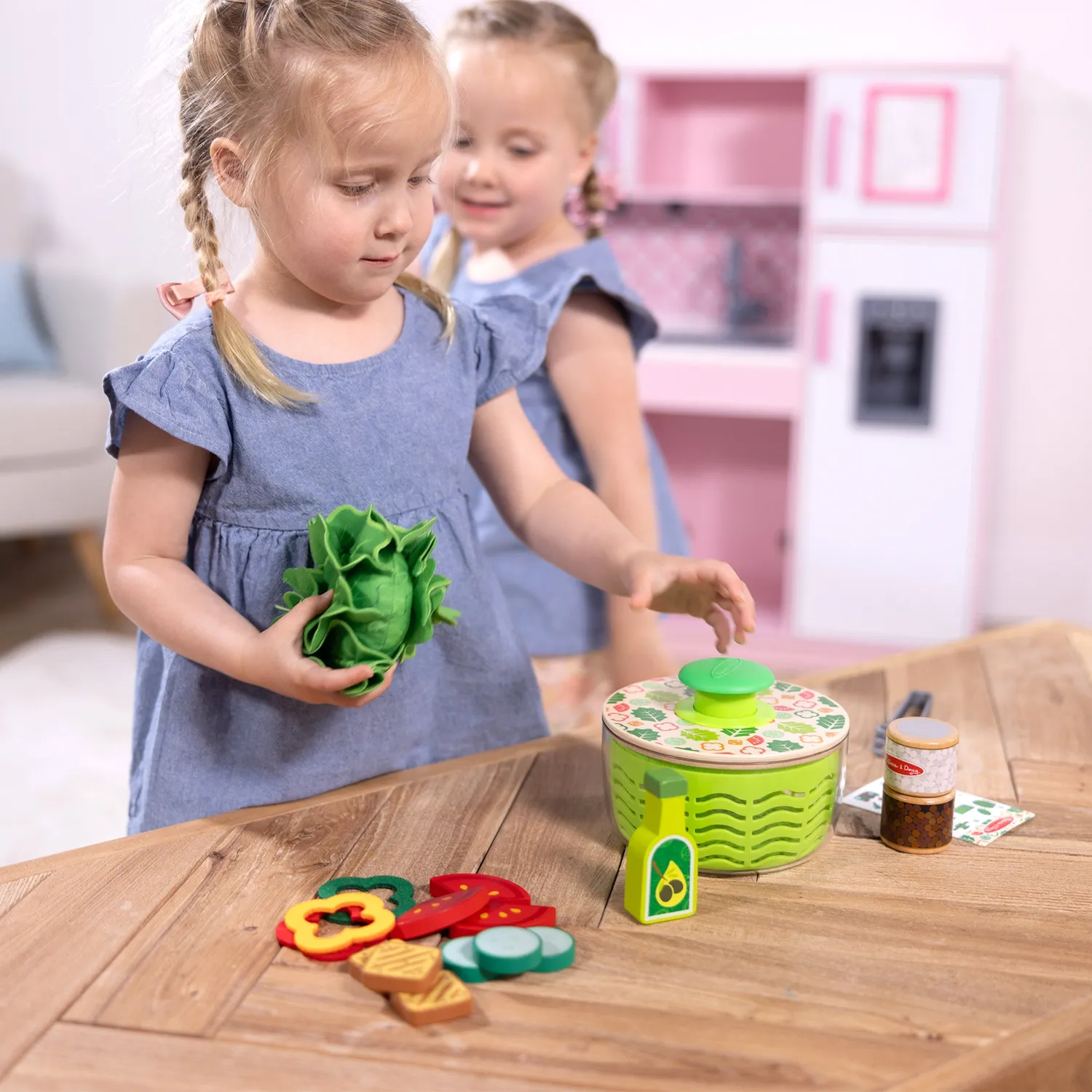 Melissa & Doug Salatspinner Spielset Küche ab 3 Jahren