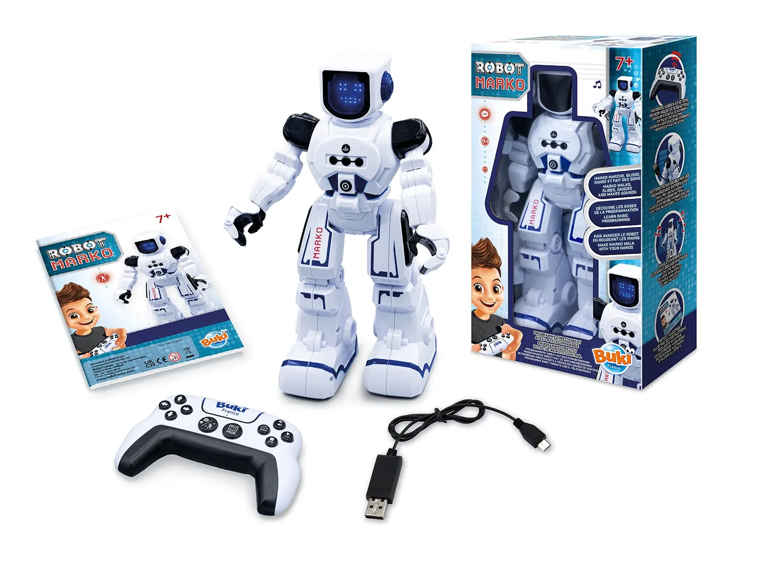 Buki France 7601 Roboter Marko ferngesteuert 20 Funktionen