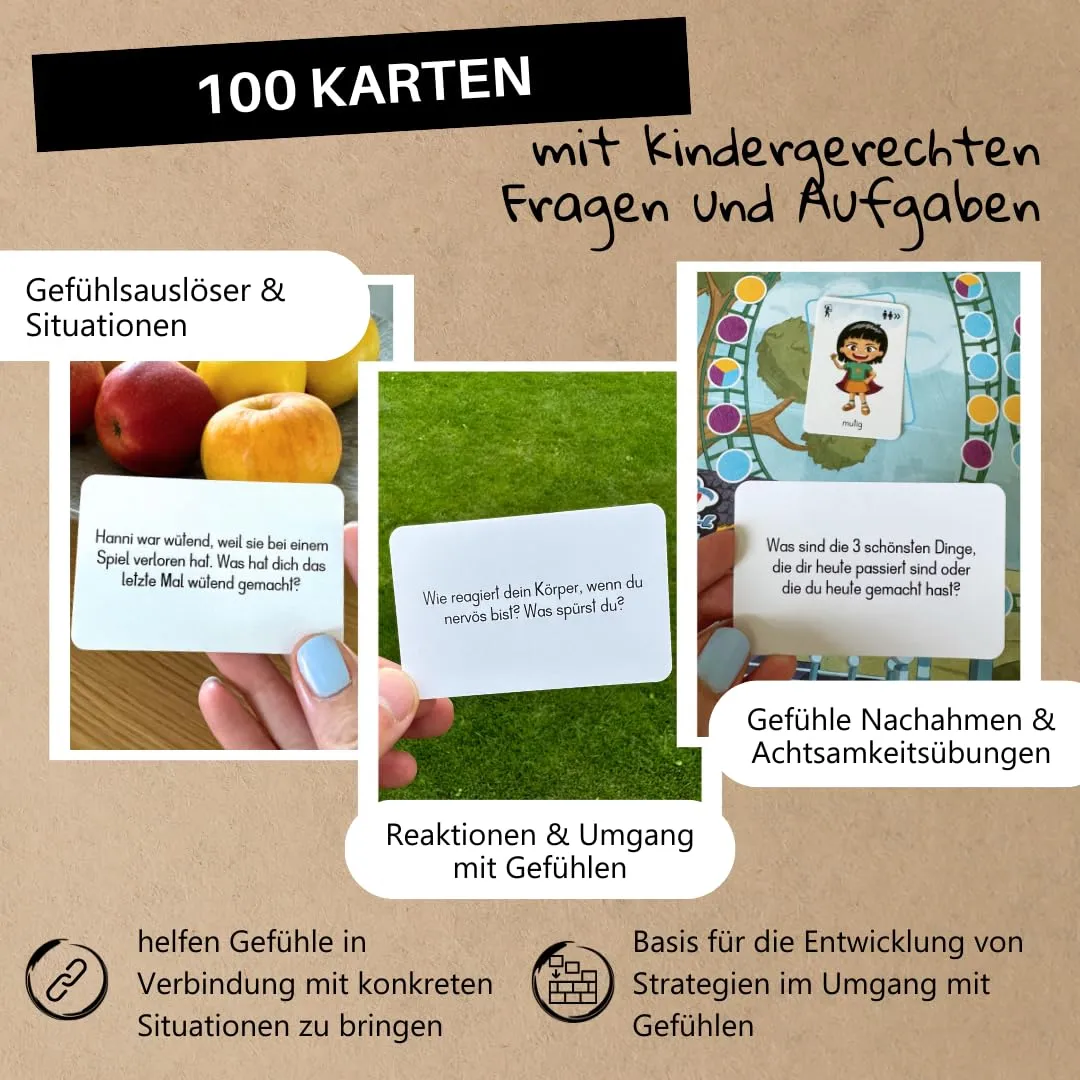 HANNIline Achterbahn der Gefühle Familienspiel ab 5 Jahren