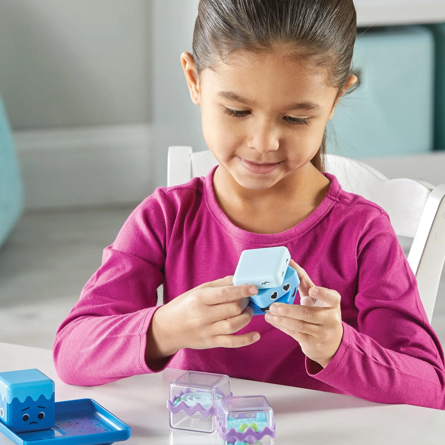 Learning Resources Cool Down Cubes Sensorik Fidgetspielzeug 4 Würfel