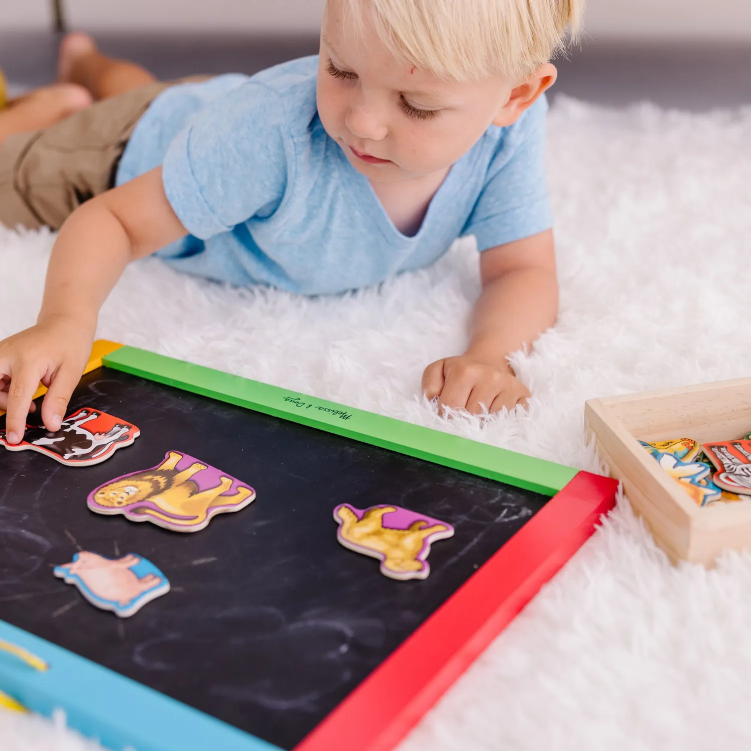 Melissa & Doug Tier Magnete Holz 20-teilig